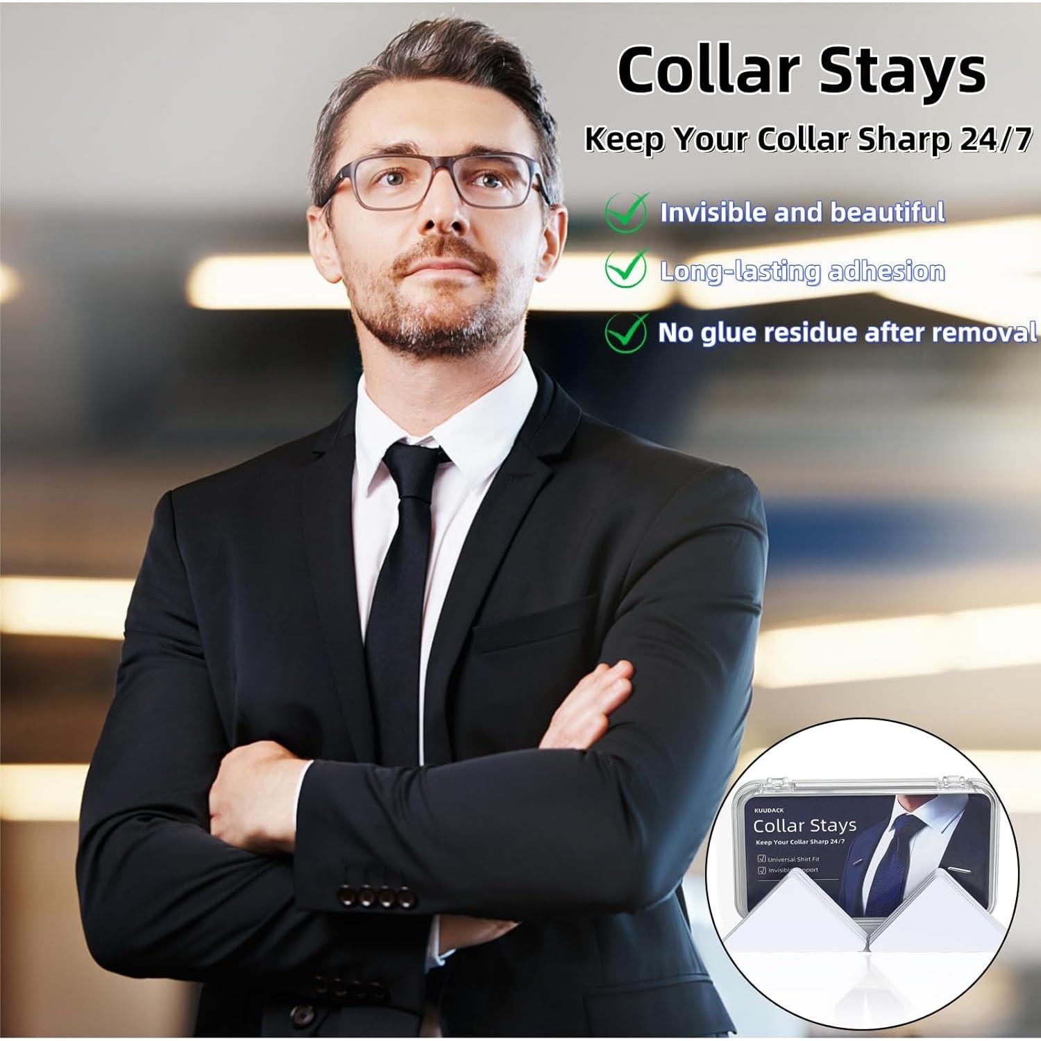 Soportes de Cuello KuuDack 100 Piezas PVC Antiarrugas