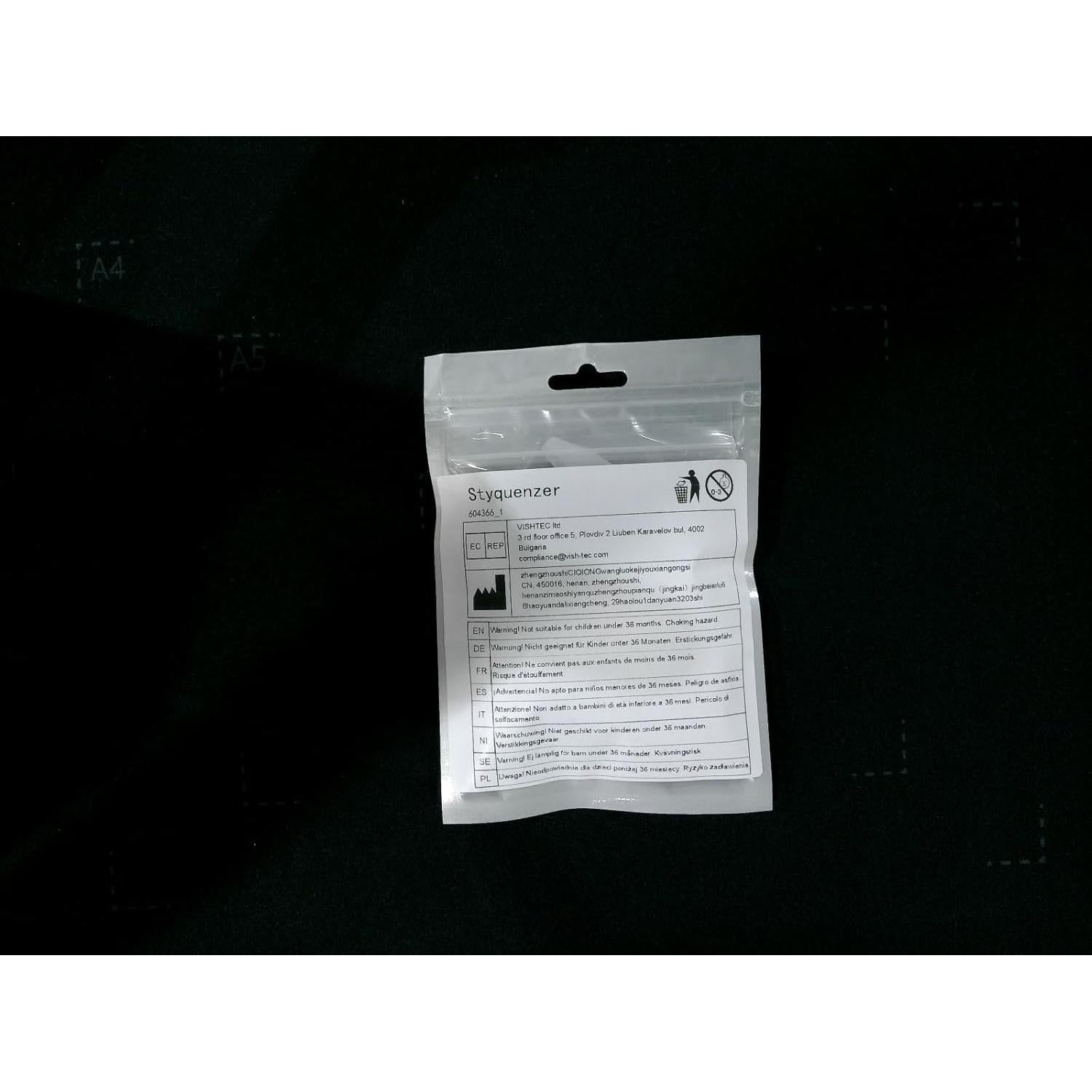 30 Soportes de Cuello de Plástico Blanco para Camisas de Hombre