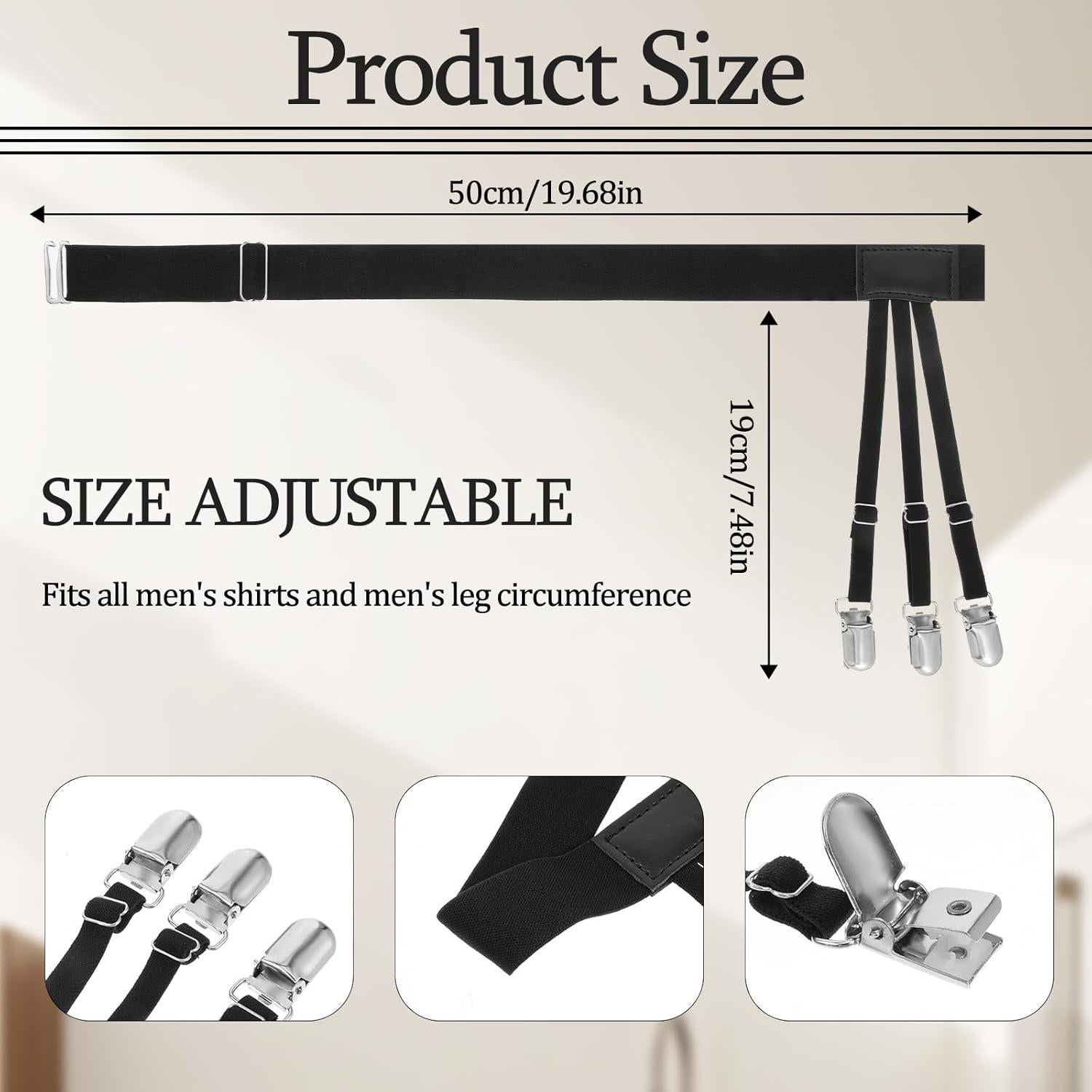 Soportes para Camisas Antideslizantes Cobee - 2 Pcs para Hombres