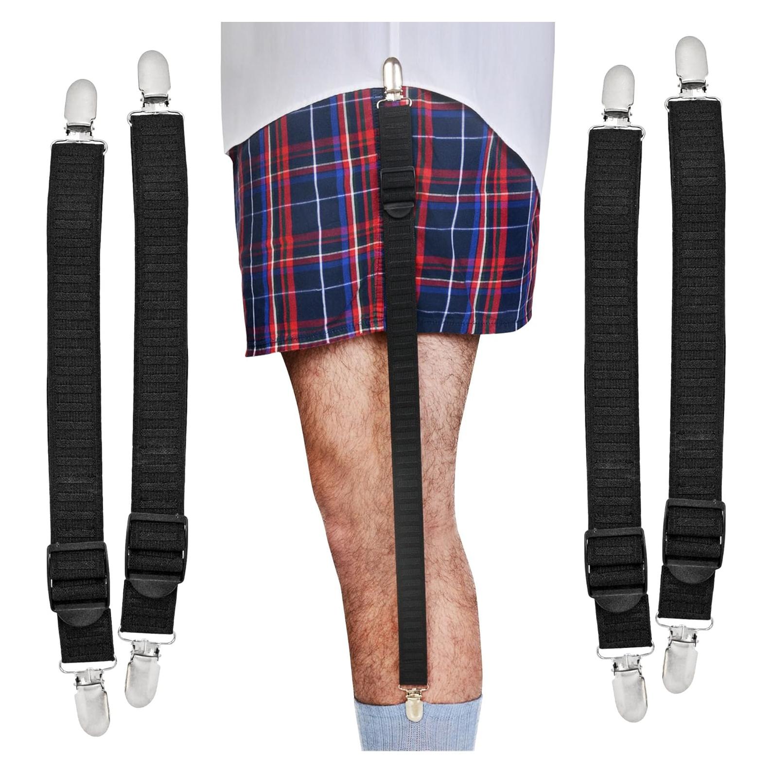 Permanencias de Camisa para Hombres - Garter Negro
