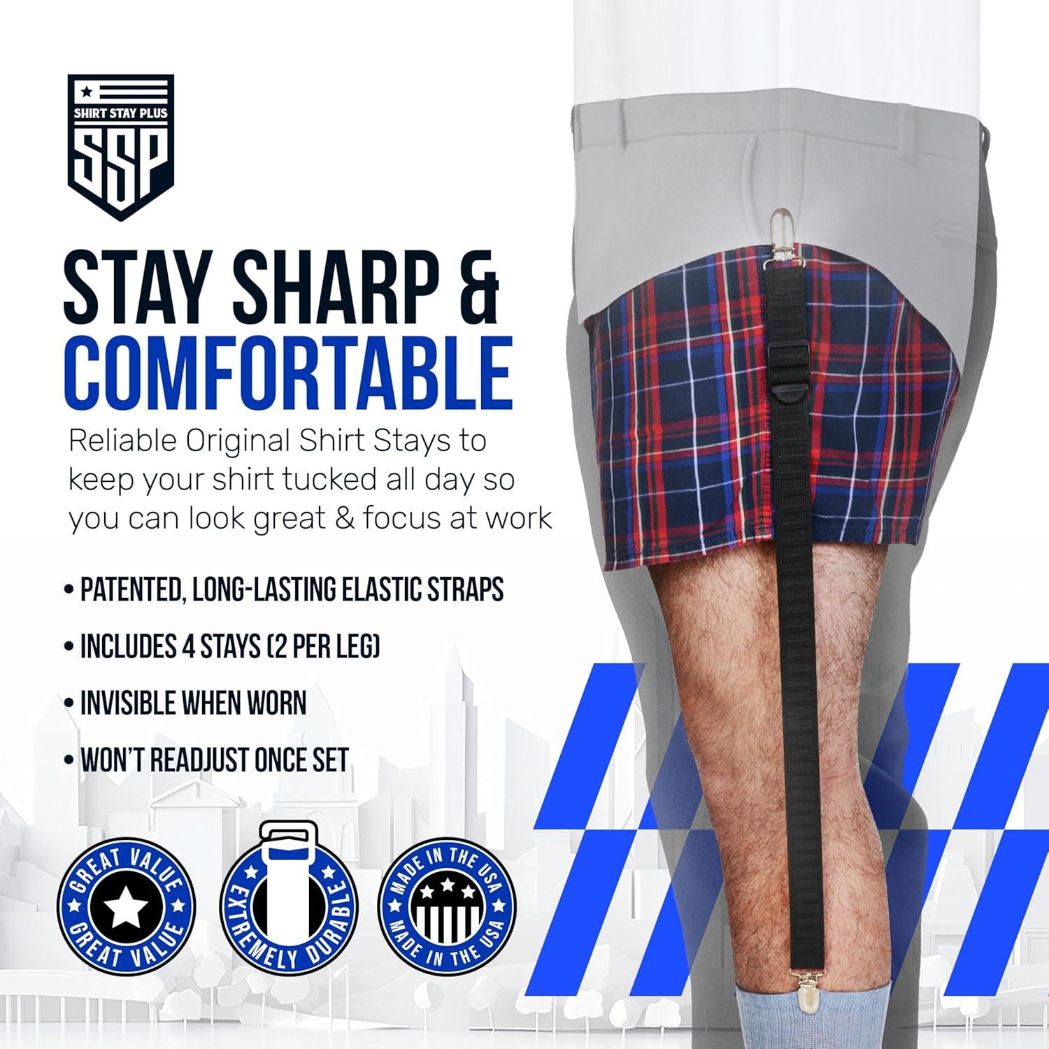 Permanencias de Camisa para Hombres - Garter Negro