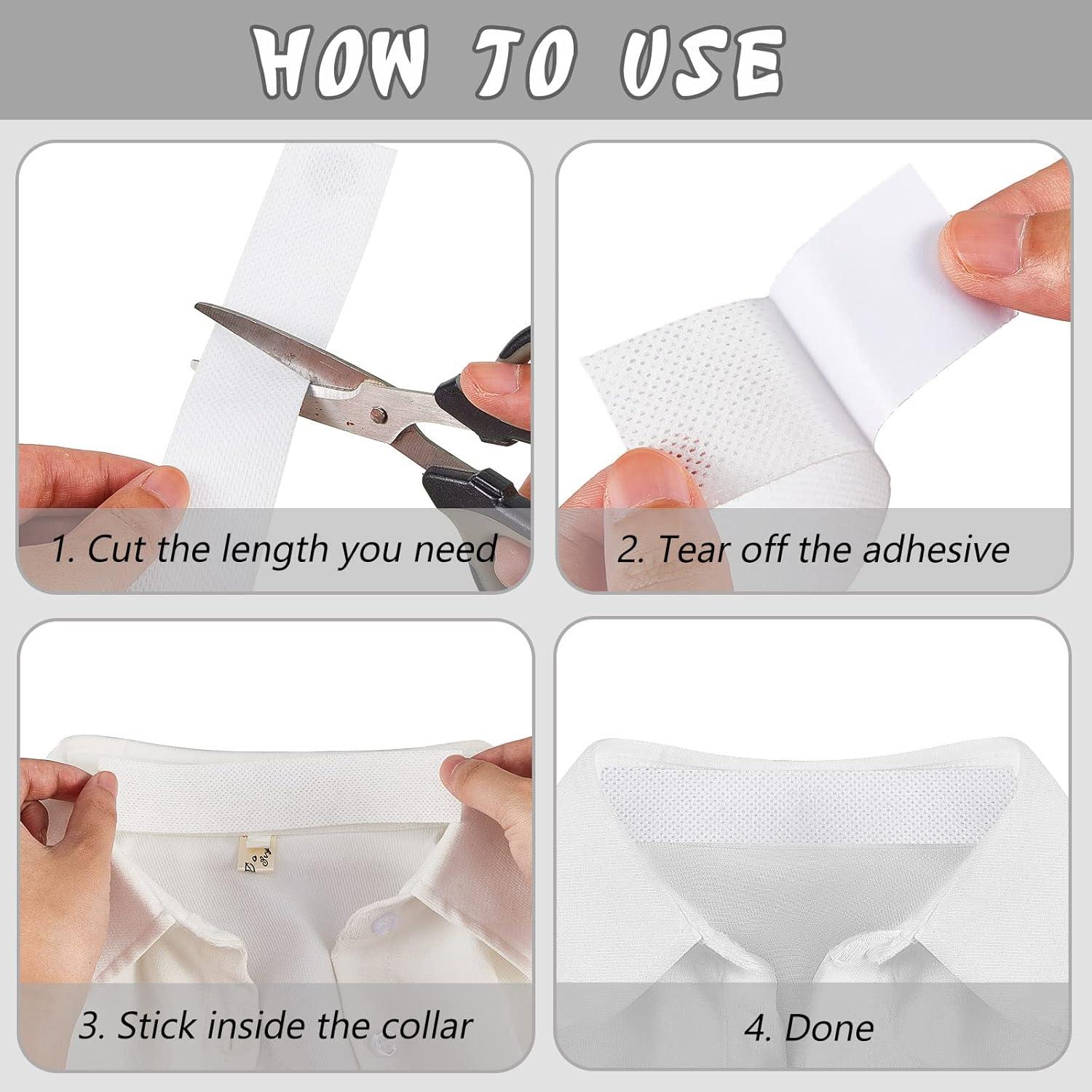 Protectores de Cuello Jecery 2 Rollos Autoadhesivos 3 cm