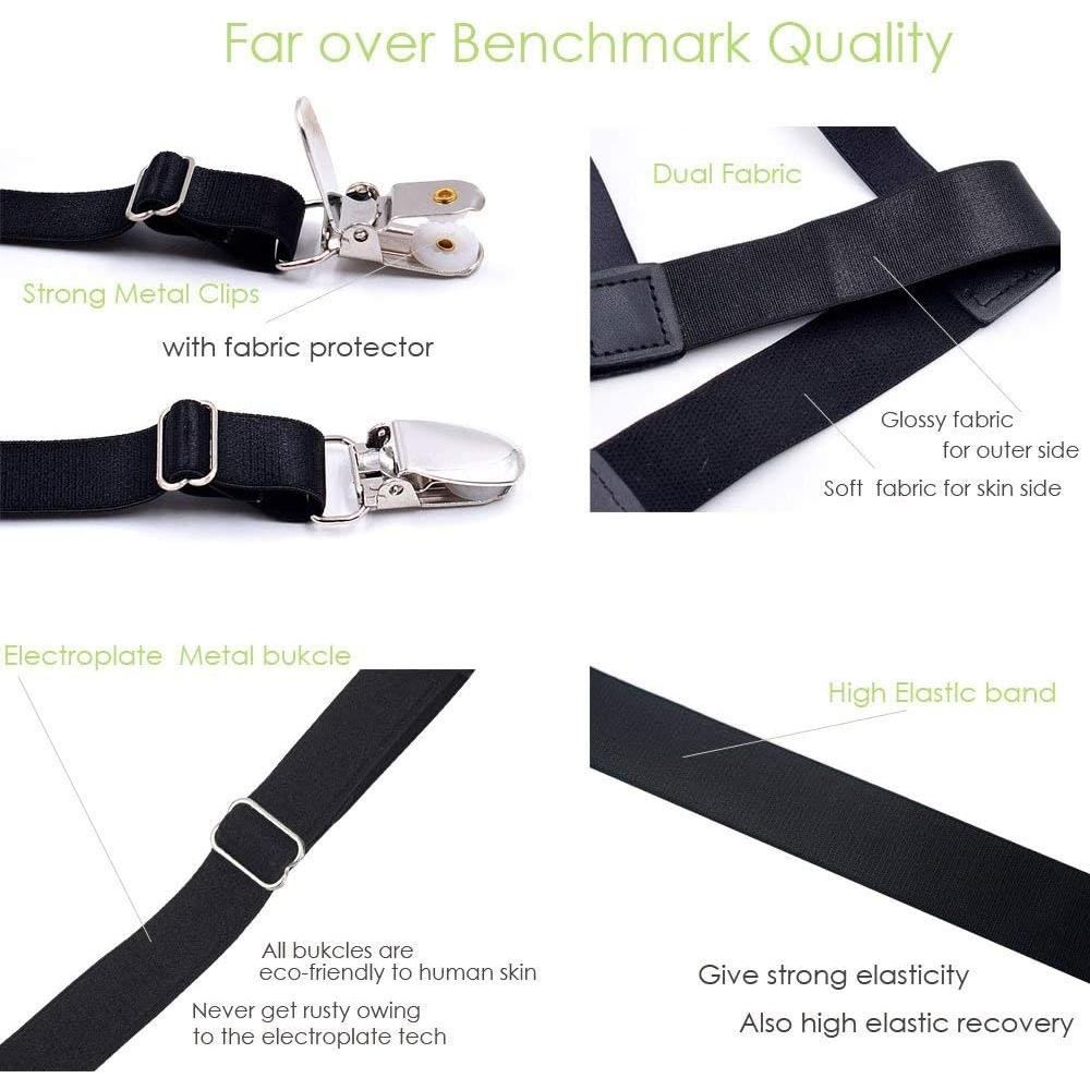 Camisa de Estilo Mejorado para Hombre con Cinturón de Estribo