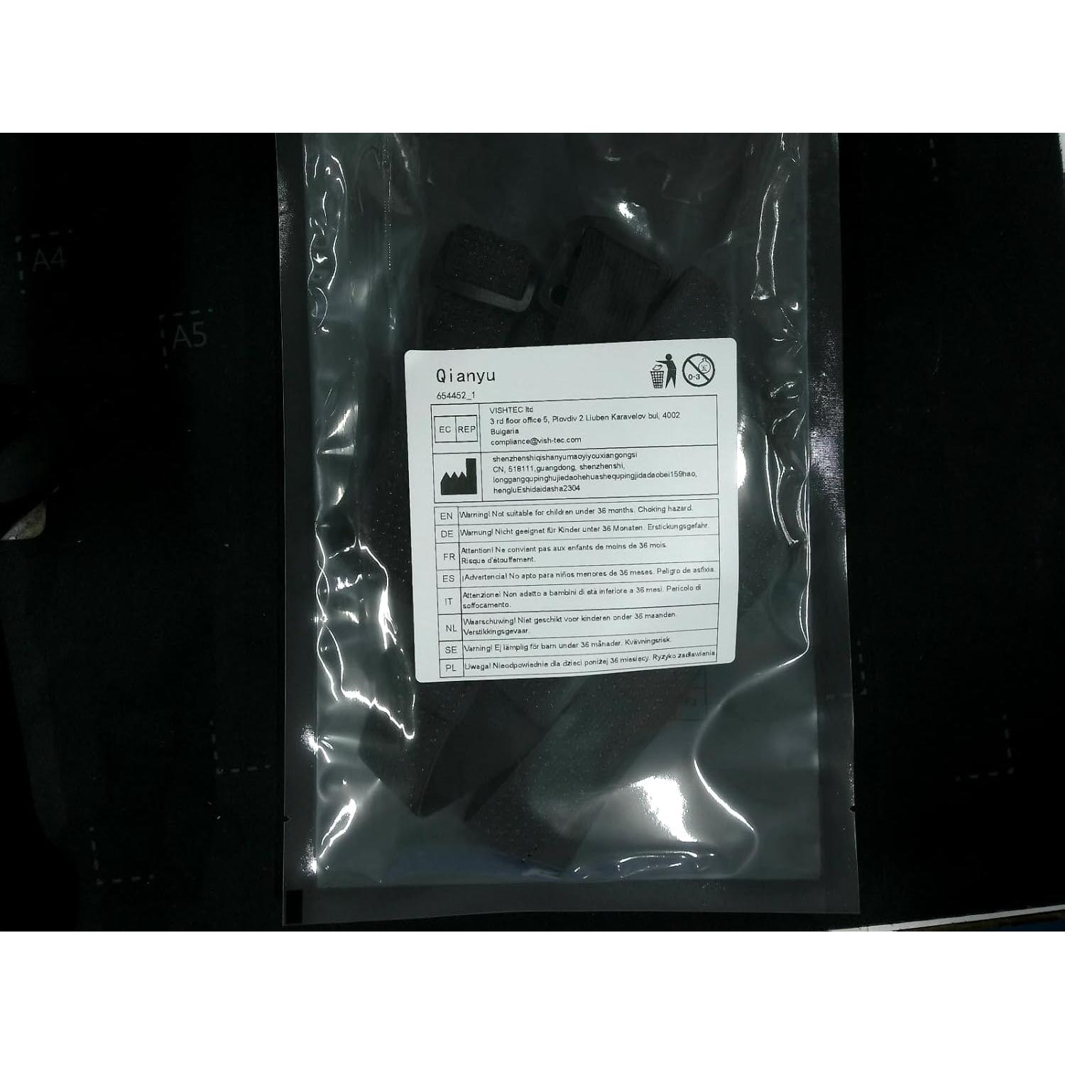 Cinturones Antideslizantes para Camisas Qianyu - 2 Pcs Ajustables