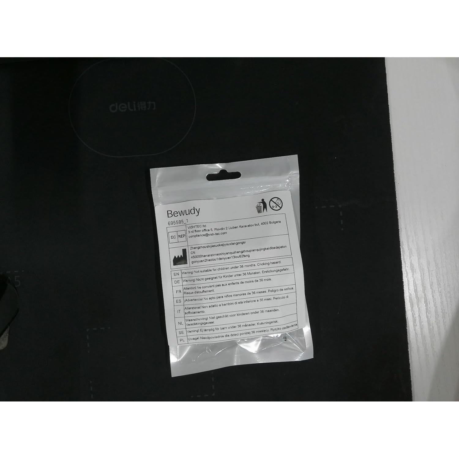 Bewudy 100 Soportes de Cuello Transparentes para Camisas