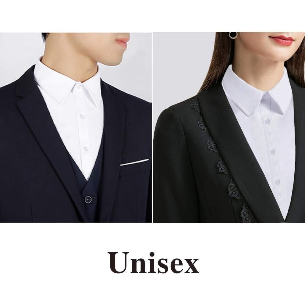 Collar Falso de Moda para Hombre Joyci Algodón Blanco