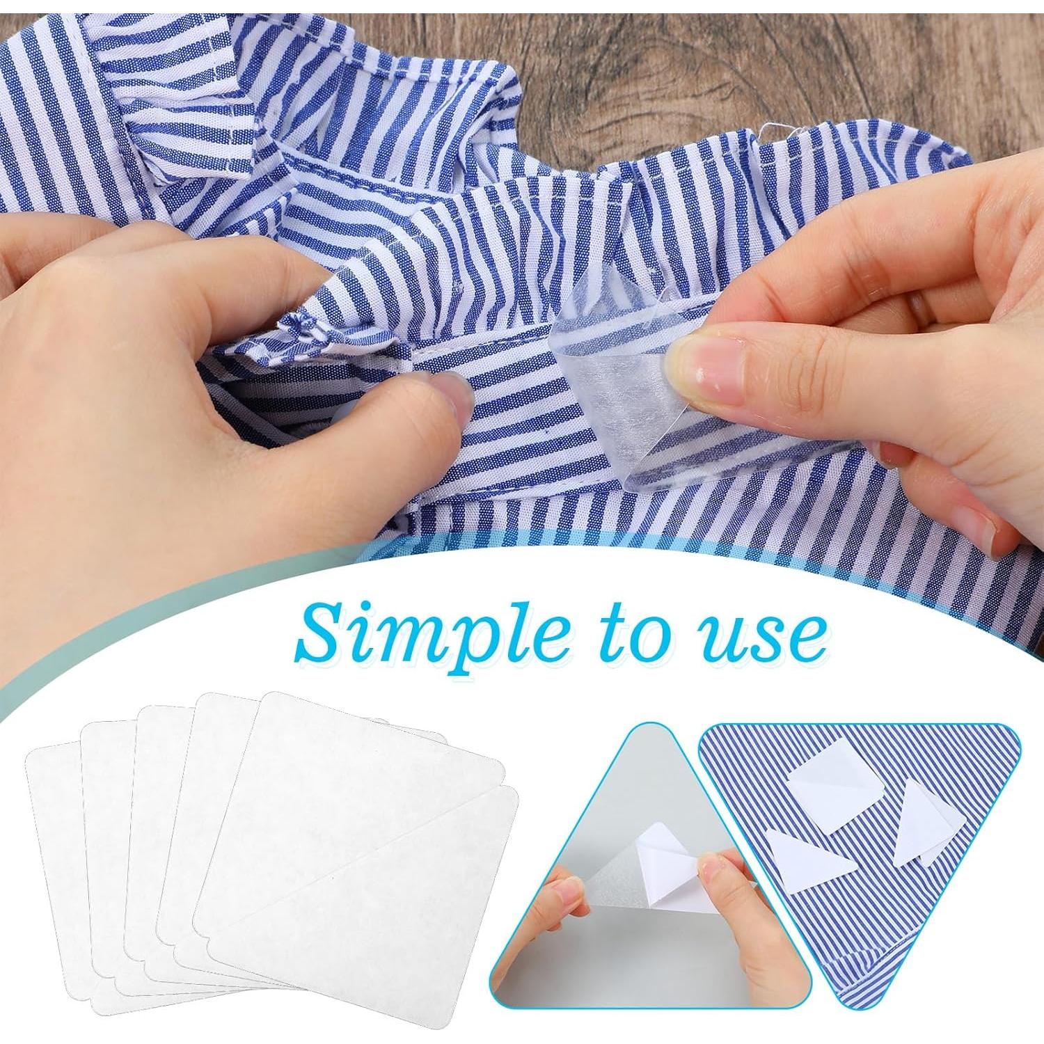 100 Soportes Transparentes para Cuello de Camisa Teaaha