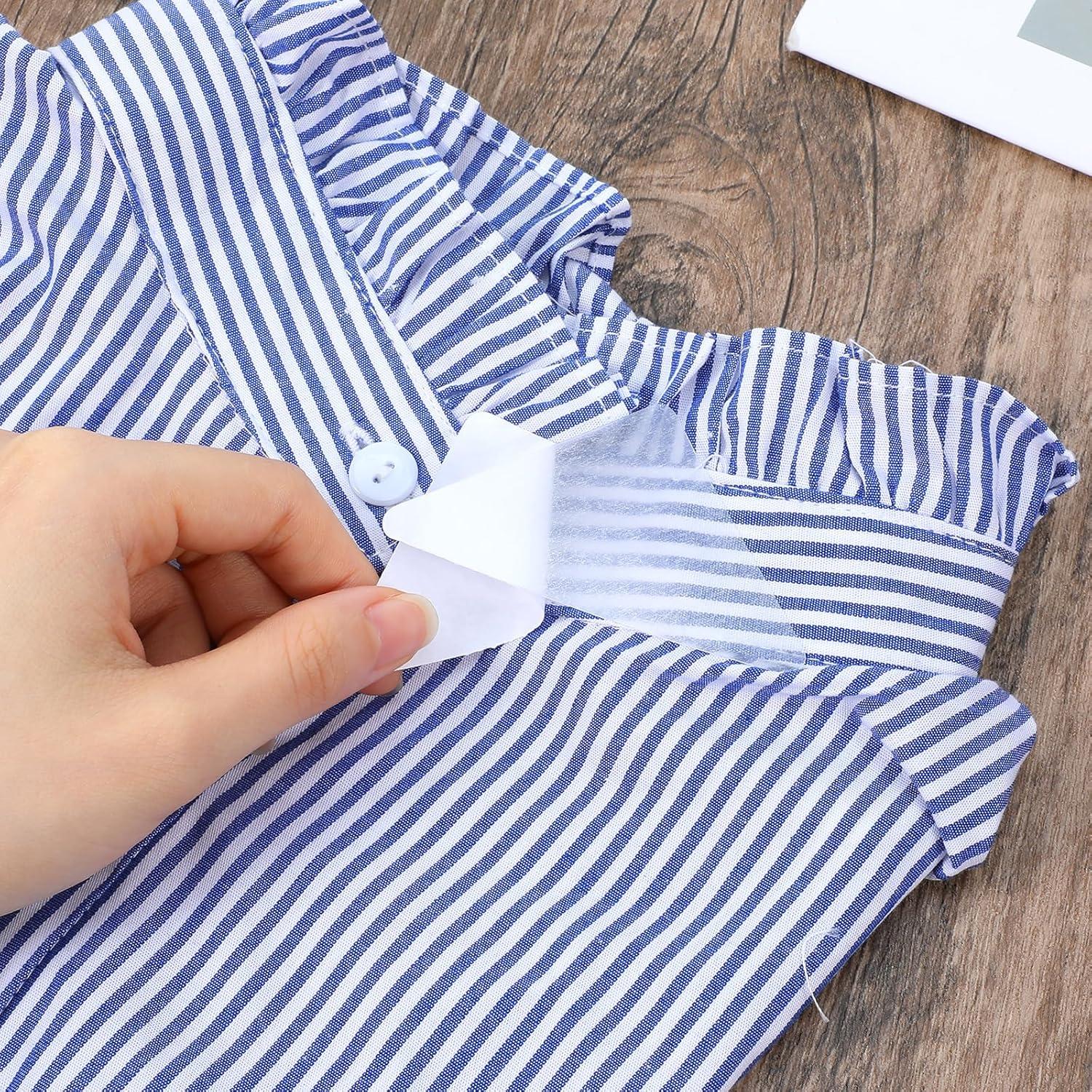 100 Soportes Transparentes para Cuello de Camisa Teaaha