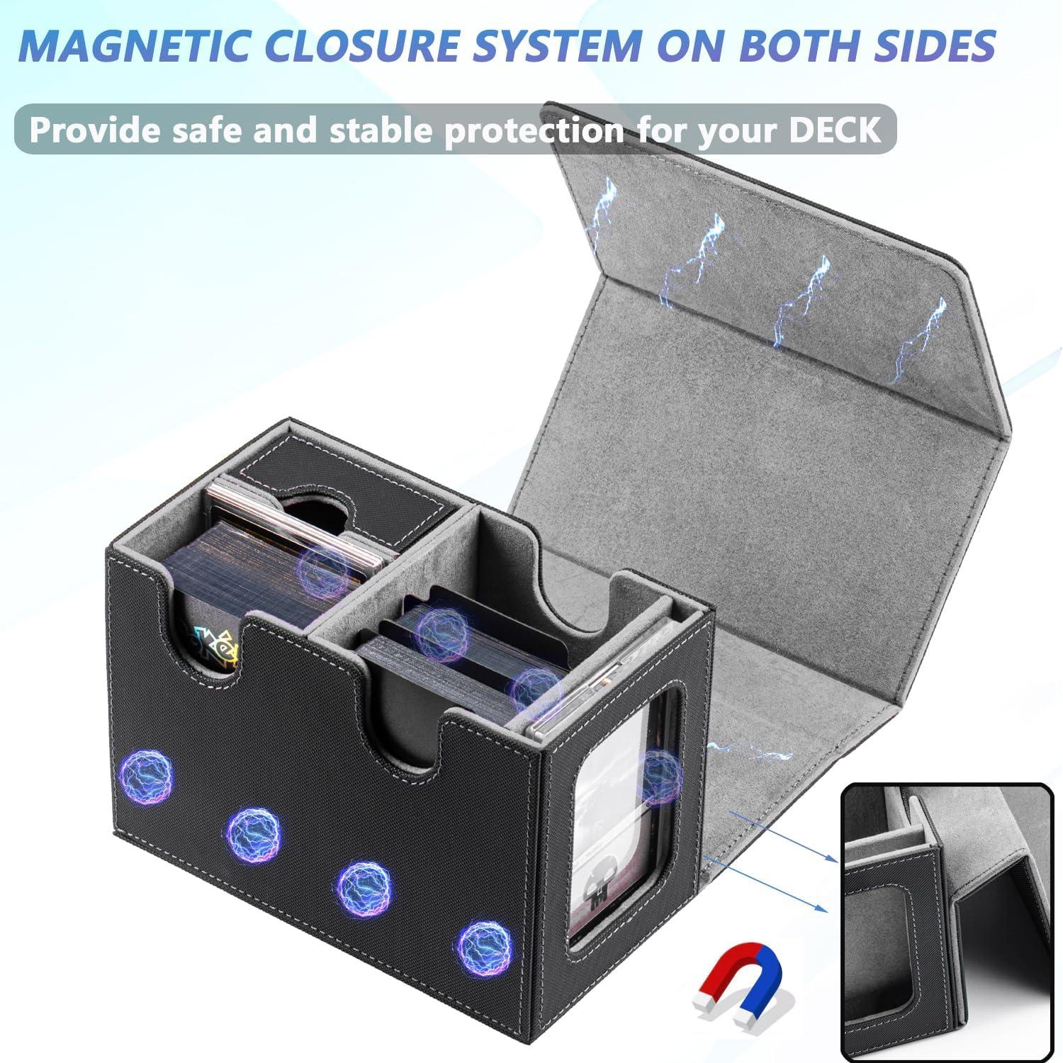 Caja de cartas WELLMILLER Commander para 400 cartas