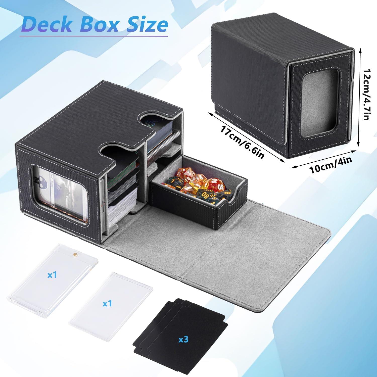 Caja de cartas WELLMILLER Commander para 400 cartas