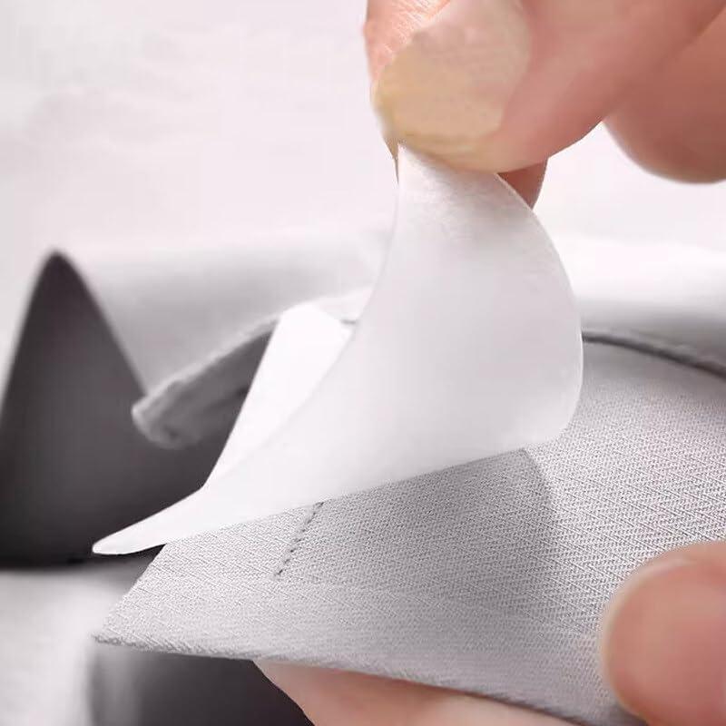 20 Soportes Adhesivos para Cuello de Camisa UPSTORE PVC 6.9x3.6cm