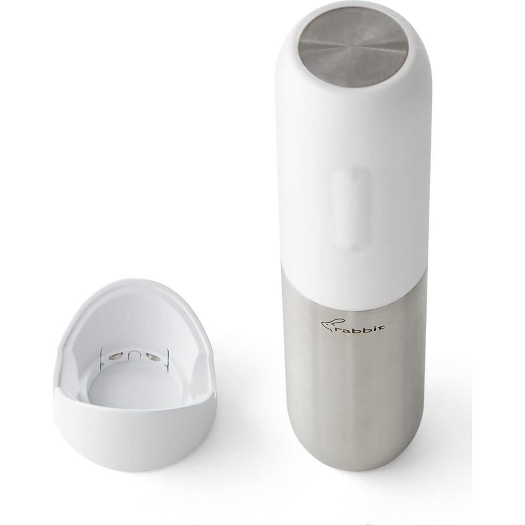 Abridor de Vino Eléctrico Rabbit Compacto con Cortador Integrado