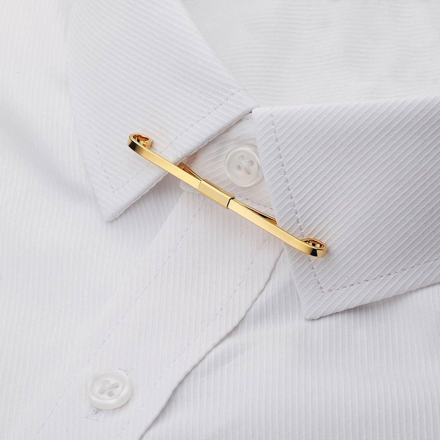 Juego de Pinzas para Corbatas Geek-M, Set de 4 en Caja