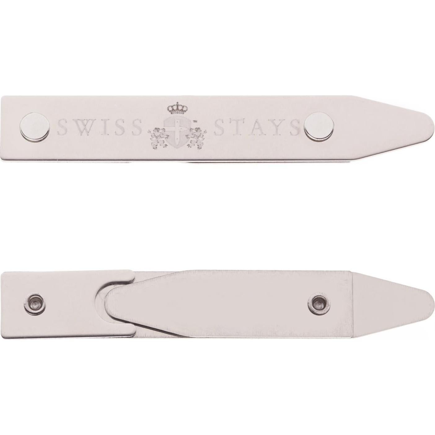 Cuff-Daddy Puntas de Cuello Ajustables Acero Inoxidable 3 Pares