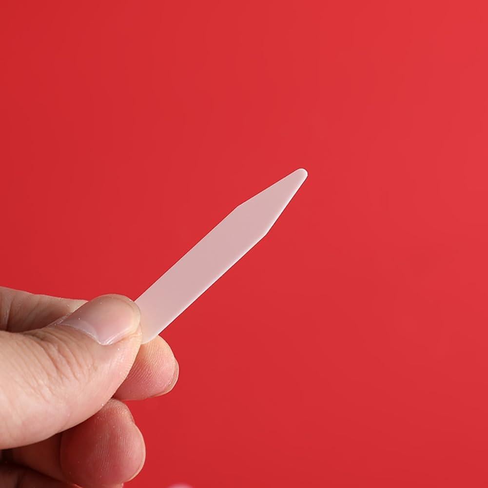 200 Soportes para Cuello de Camisa UUYYEO - Plástico 6x1cm