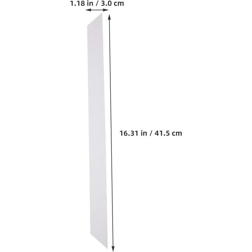 BESPORTBLE Tiras de Cuello de Papel 200 Pcs para Camisas