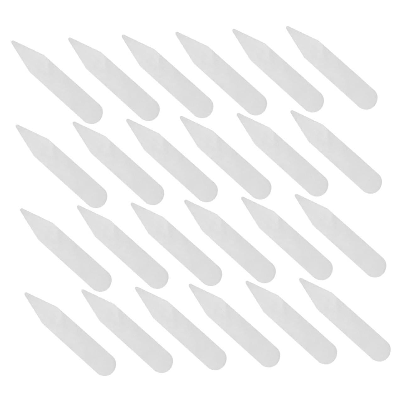 Insertos de Cuello de Camisa BESTYASH 200pcs Transparentes