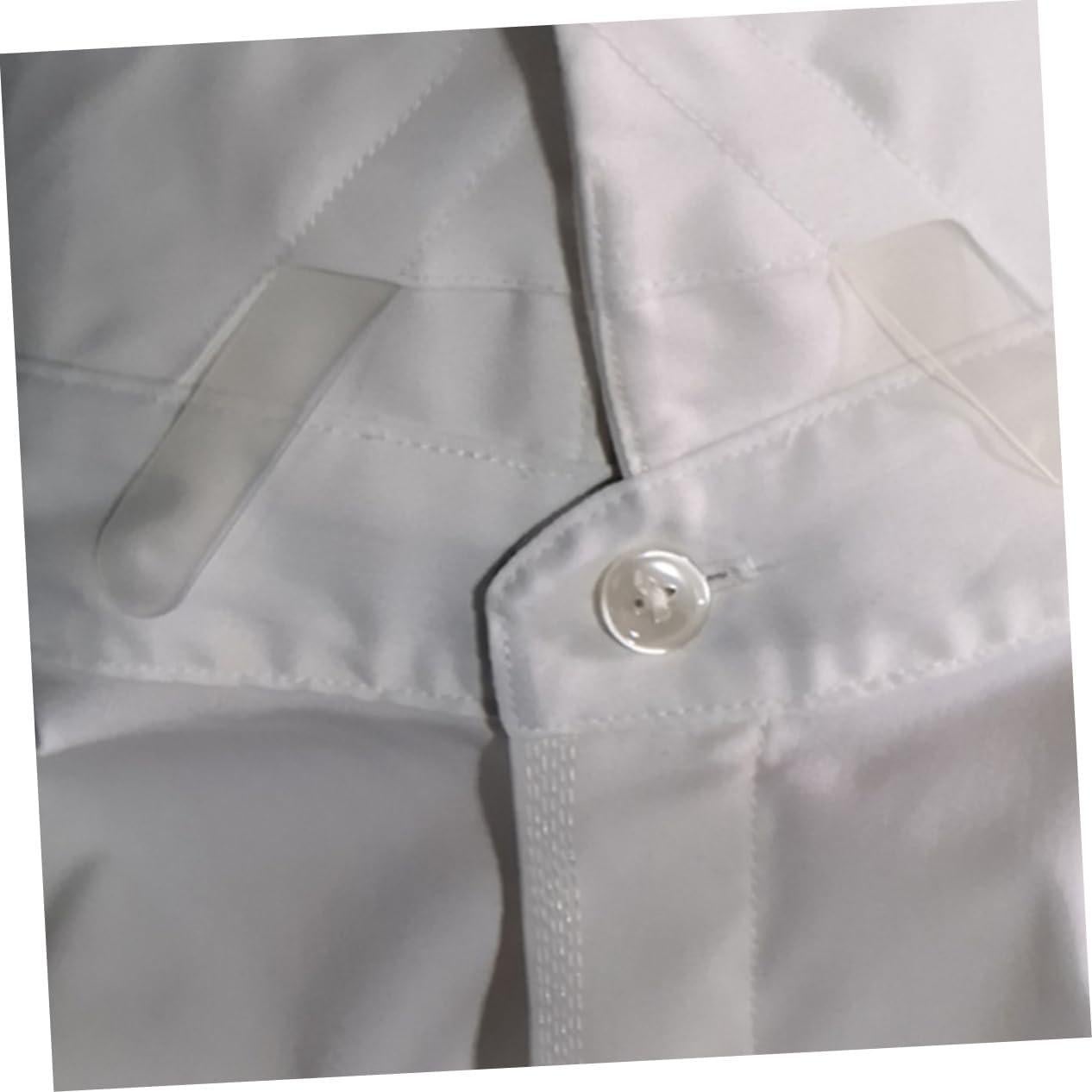 Insertos de Cuello de Camisa BESTYASH 200pcs Transparentes