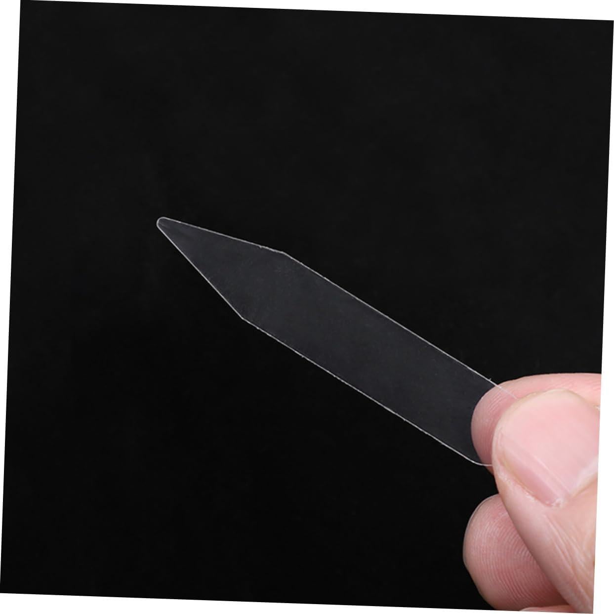 Insertos de Cuello de Camisa BESTYASH 200pcs Transparentes