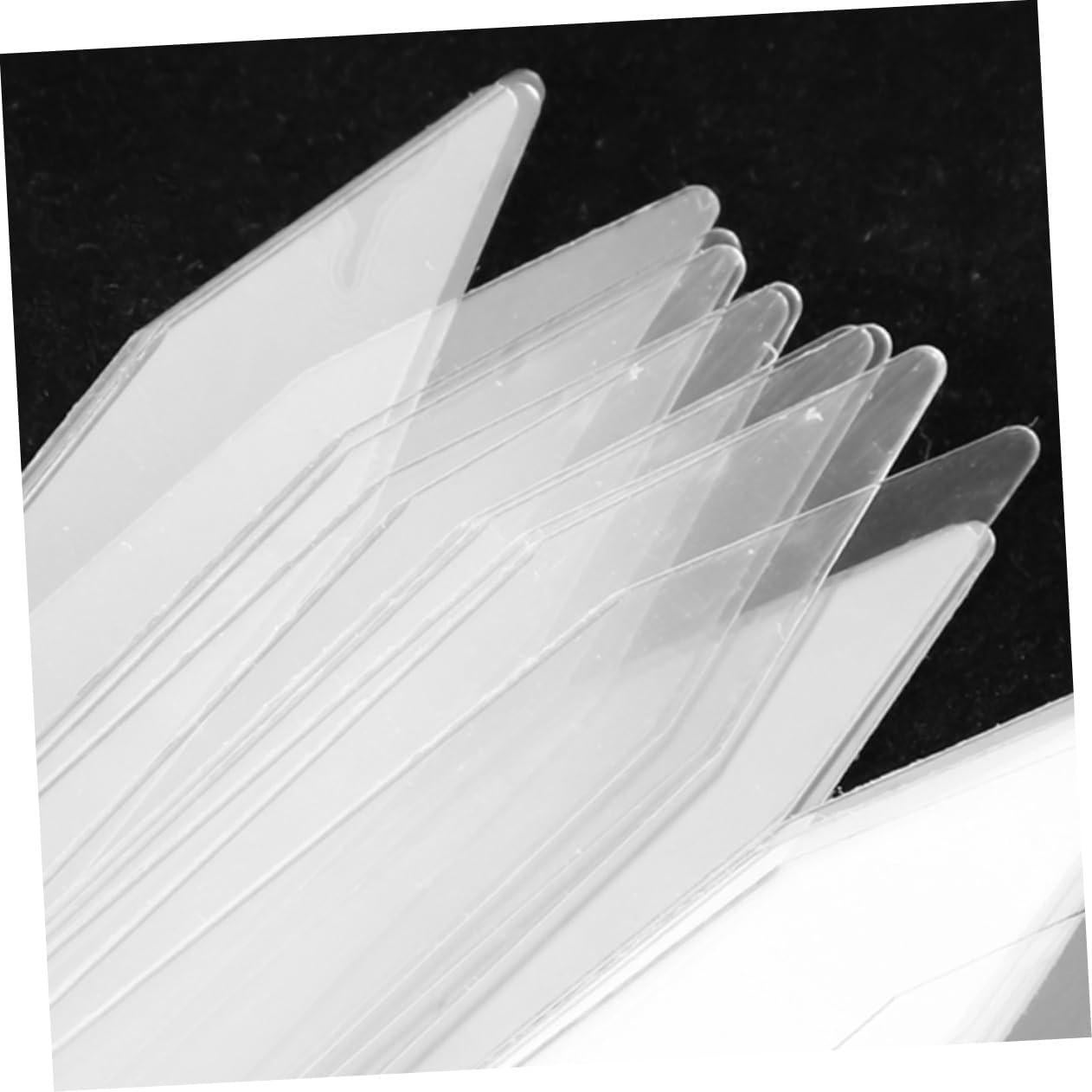 Insertos de Cuello de Camisa BESTYASH 200pcs Transparentes