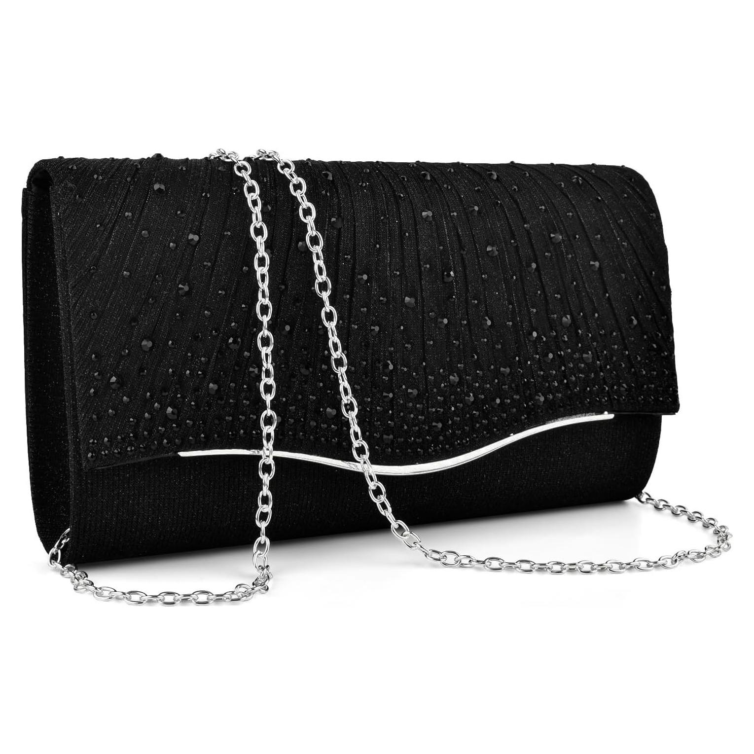 Bolso de Mano TINDTOP para Mujeres - Clutch de Noche 22x12cm