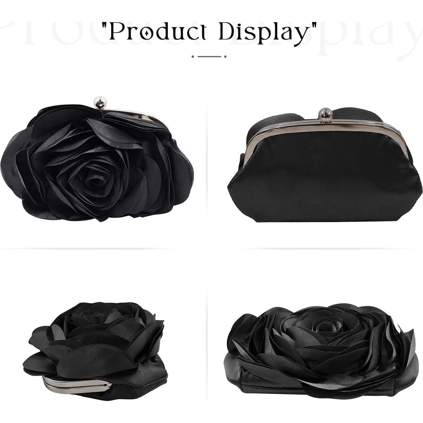 Bolso de Mano Floral JAMBHALA para Mujeres - 25x16x7cm