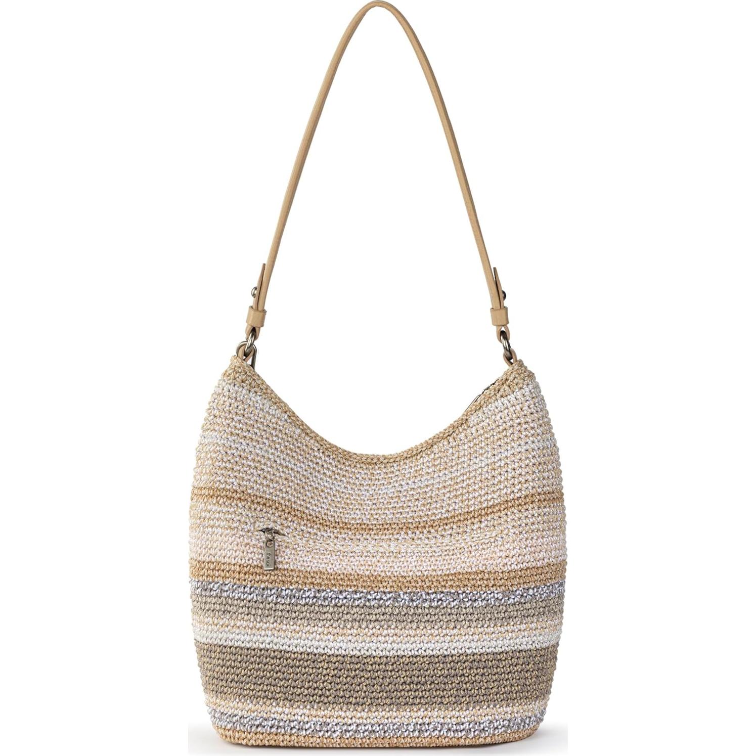 Bolsa Hobo The Sak Sequoia Crochet Vegana 35.5x11.4x30.5cm