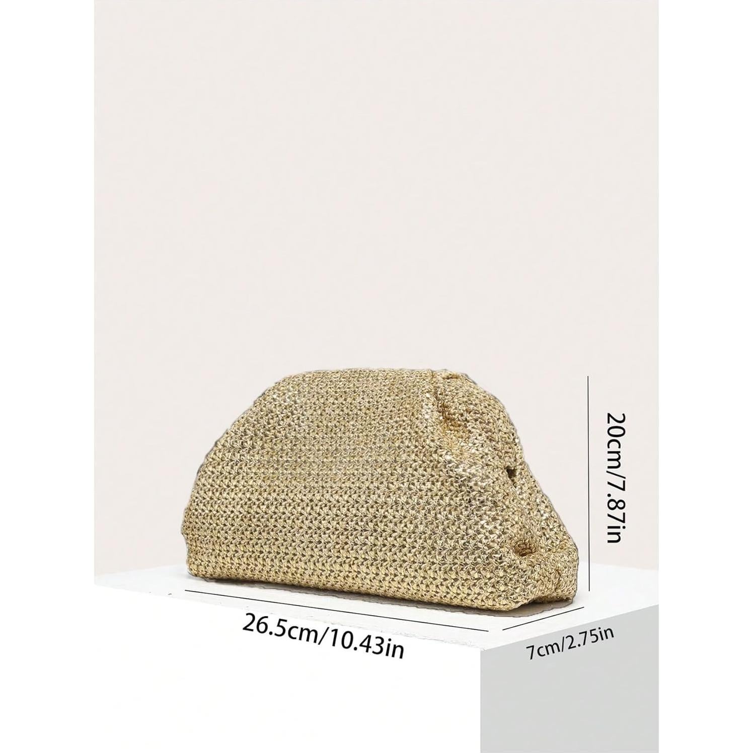 Bolso de Noche Arrugado para Mujeres Verdusa - Talla Única