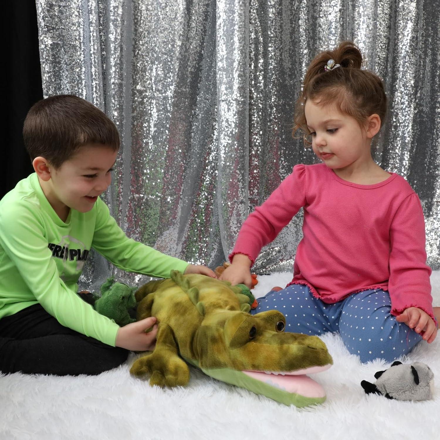 Set de 5 Animales de Peluche MaoGoLan Cocodrilo 64 cm