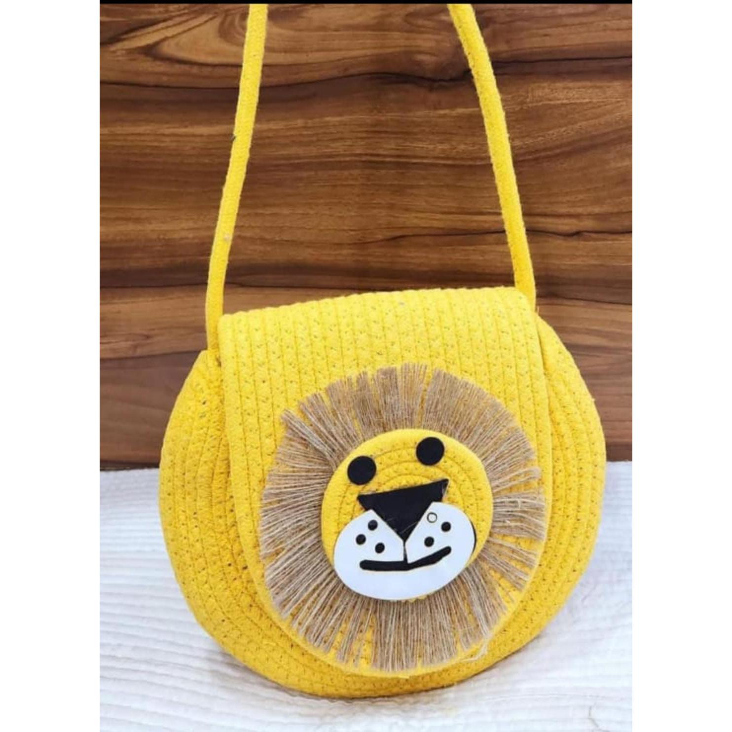 Bolso de Hombro Redondo de Yute Vintage Vogue para Mujeres