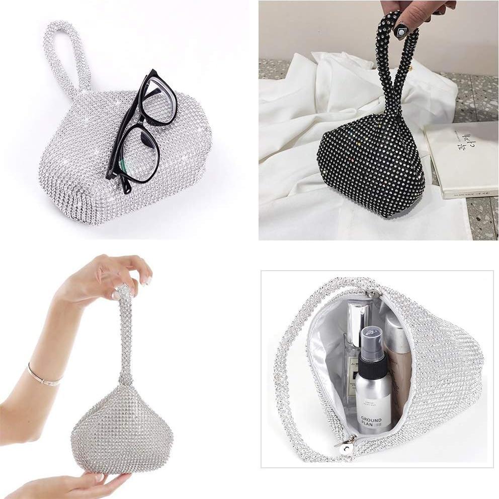 Bolso de Mano JIAN YA NA para Dama de Honor - Plateado