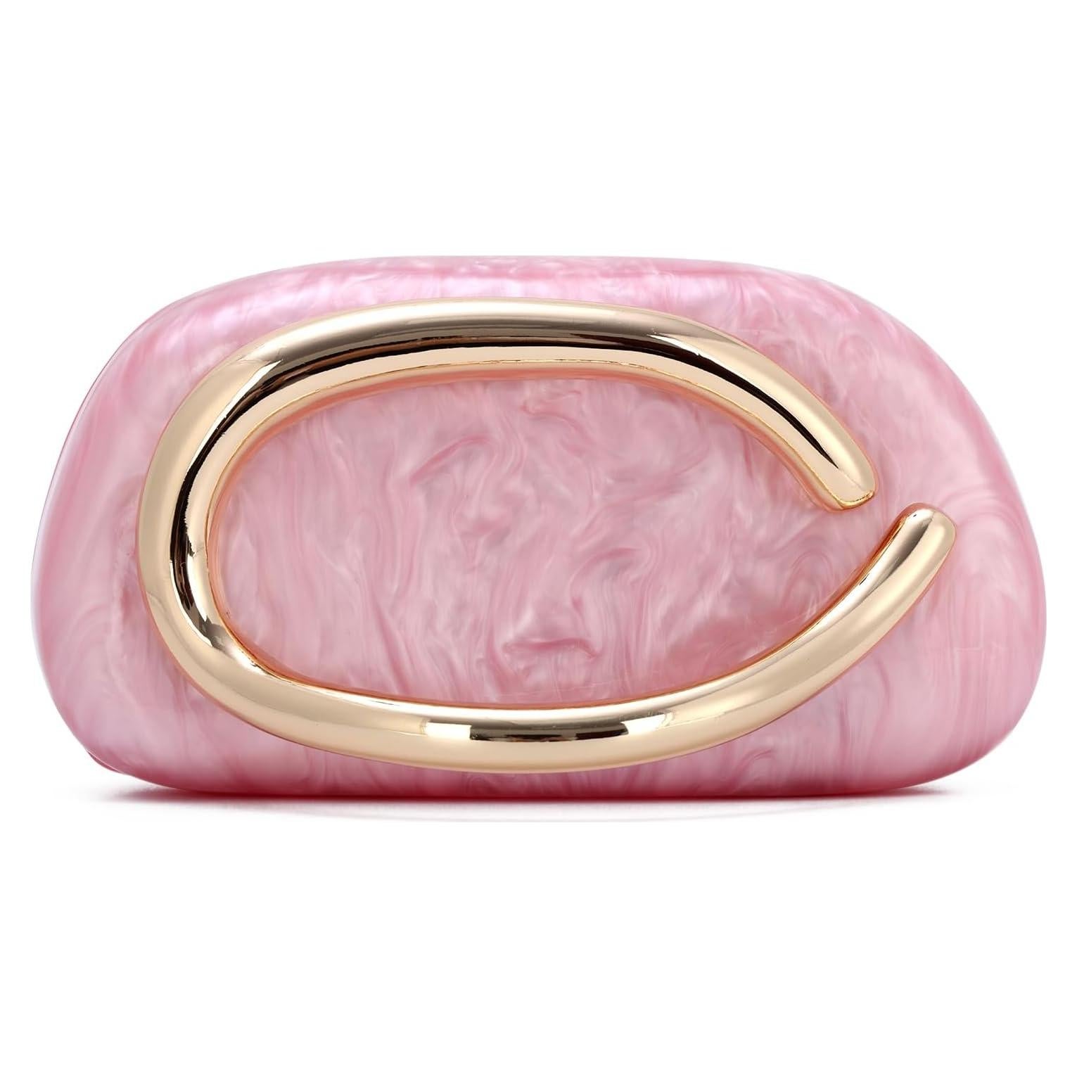 Bolso de Mano Acrílico Oweisong Verde para Mujeres 19x6x10cm