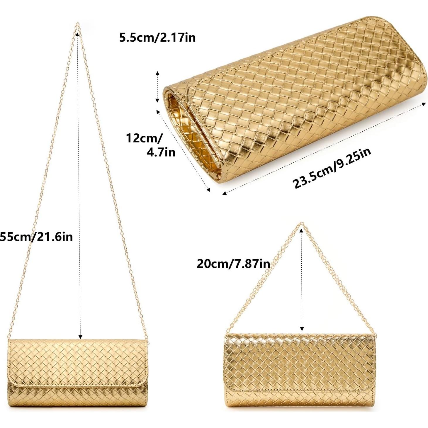 Bolso de Mano Tejido PU Gurina para Mujeres - Elegante y Versátil