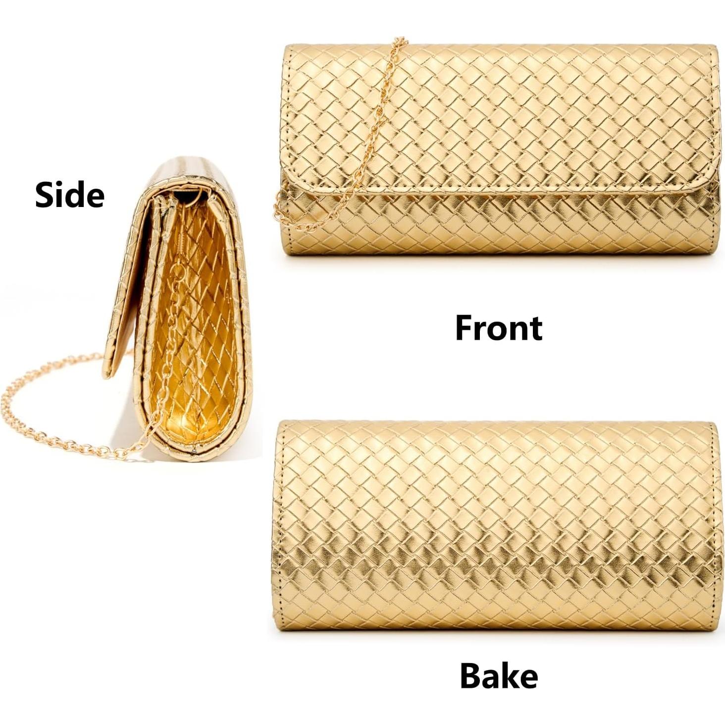 Bolso de Mano Tejido PU Gurina para Mujeres - Elegante y Versátil