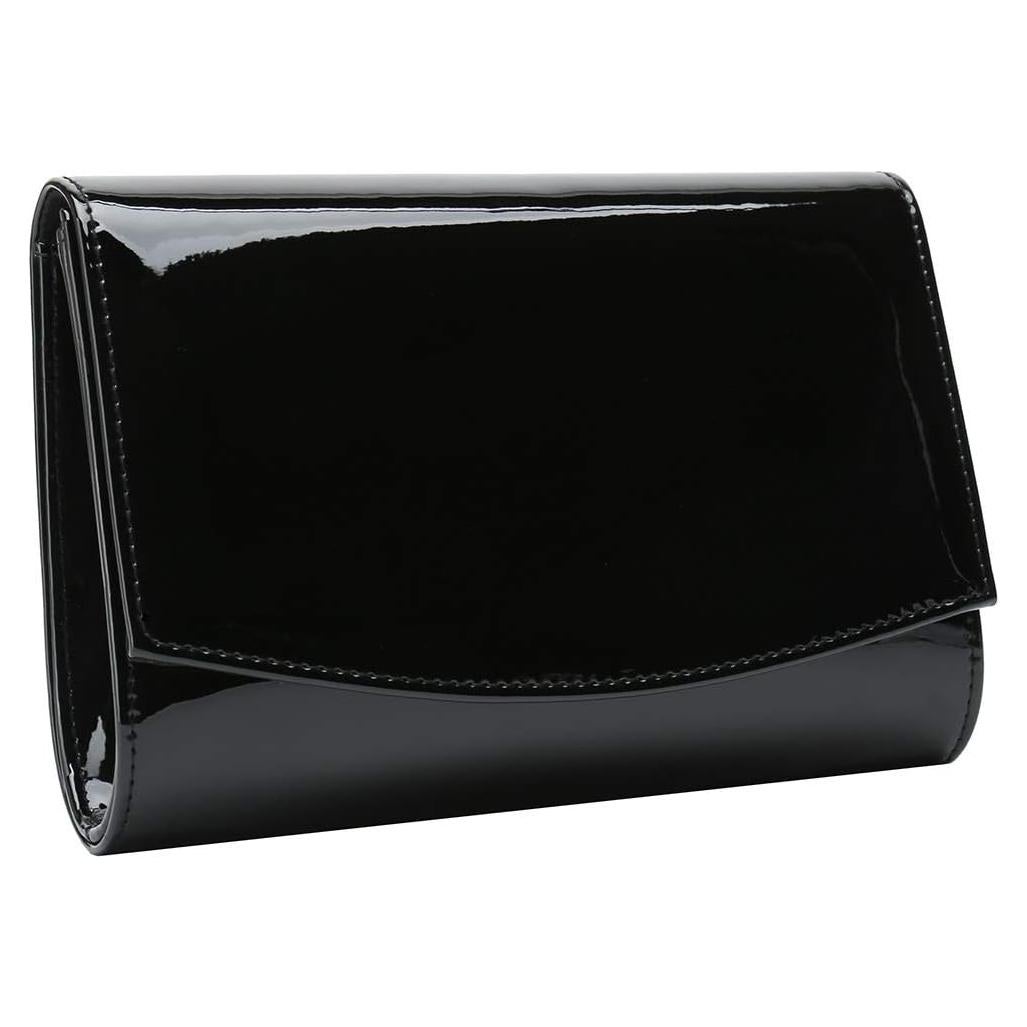 Bolso de Mano de Piel Vegana Charming Tailor Negro 22.4x15.5cm