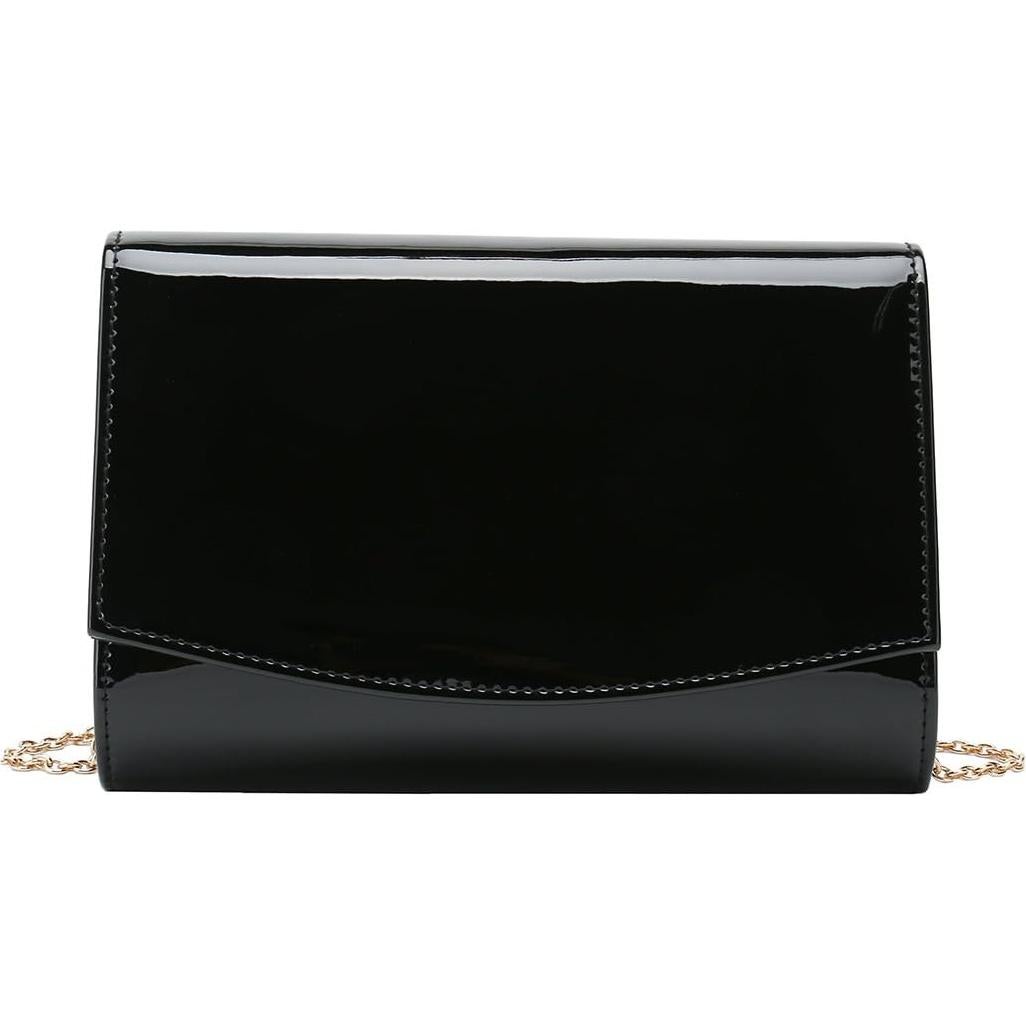 Bolso de Mano de Piel Vegana Charming Tailor Negro 22.4x15.5cm