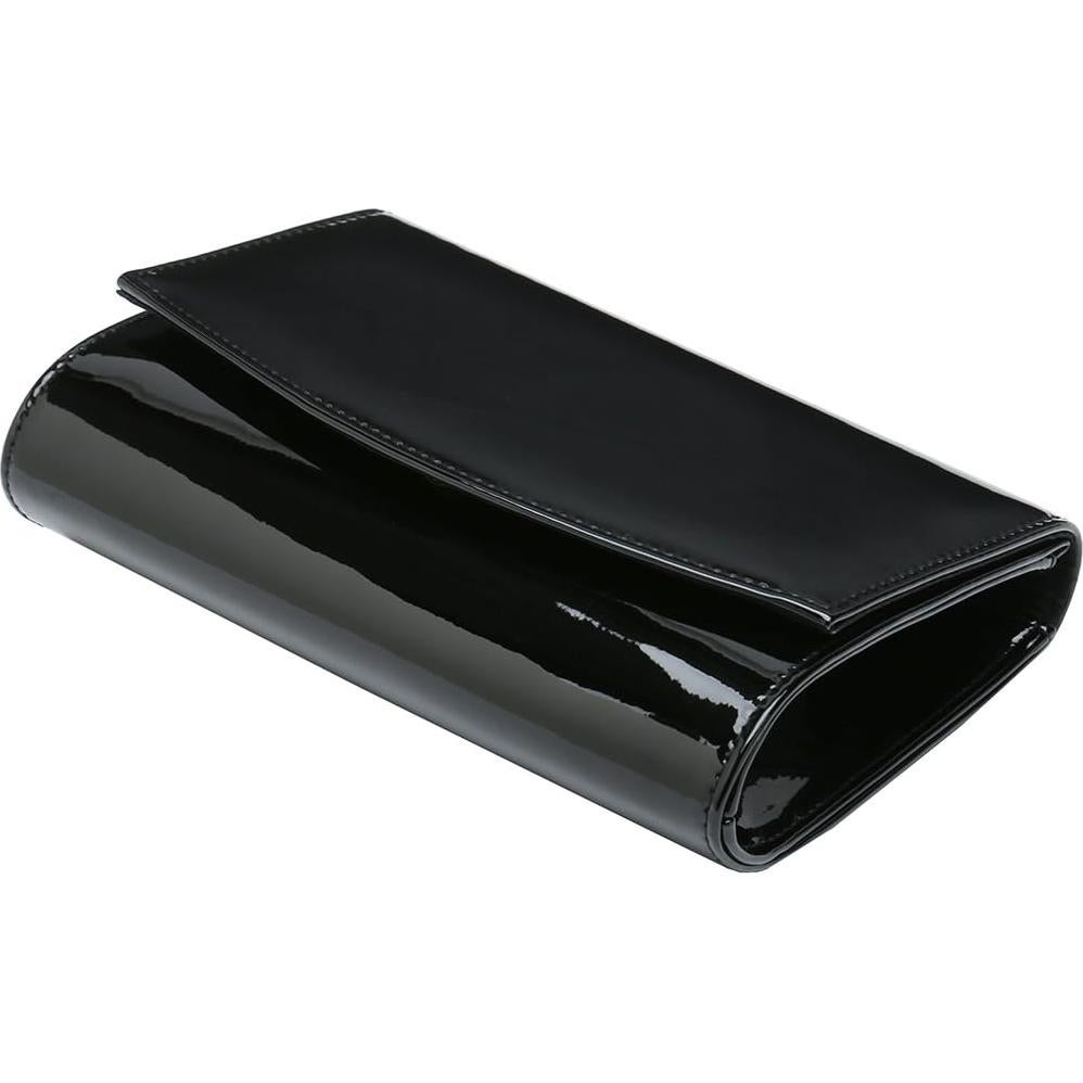 Bolso de Mano de Piel Vegana Charming Tailor Negro 22.4x15.5cm