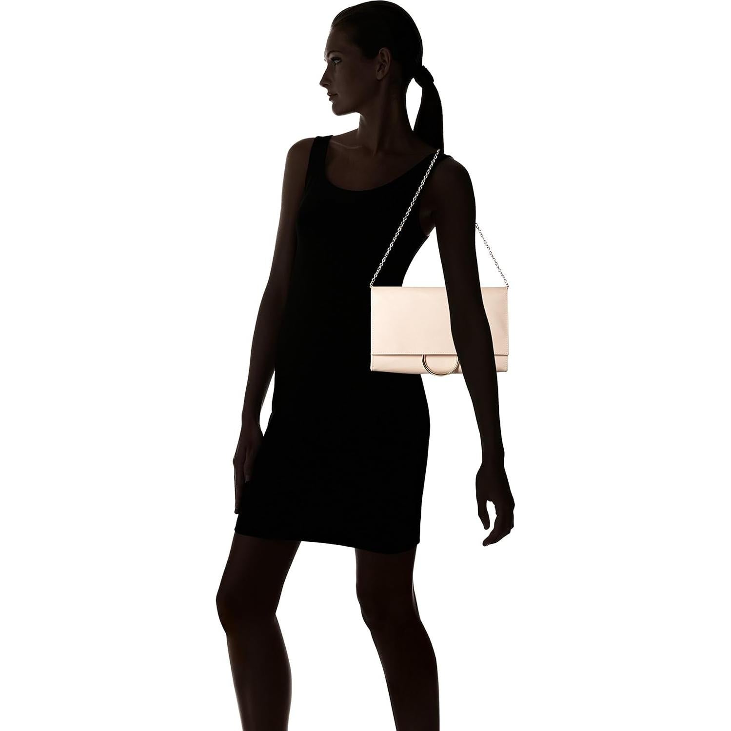 Bolso Clutch de Noche Jessica McClintock V51549 Nude