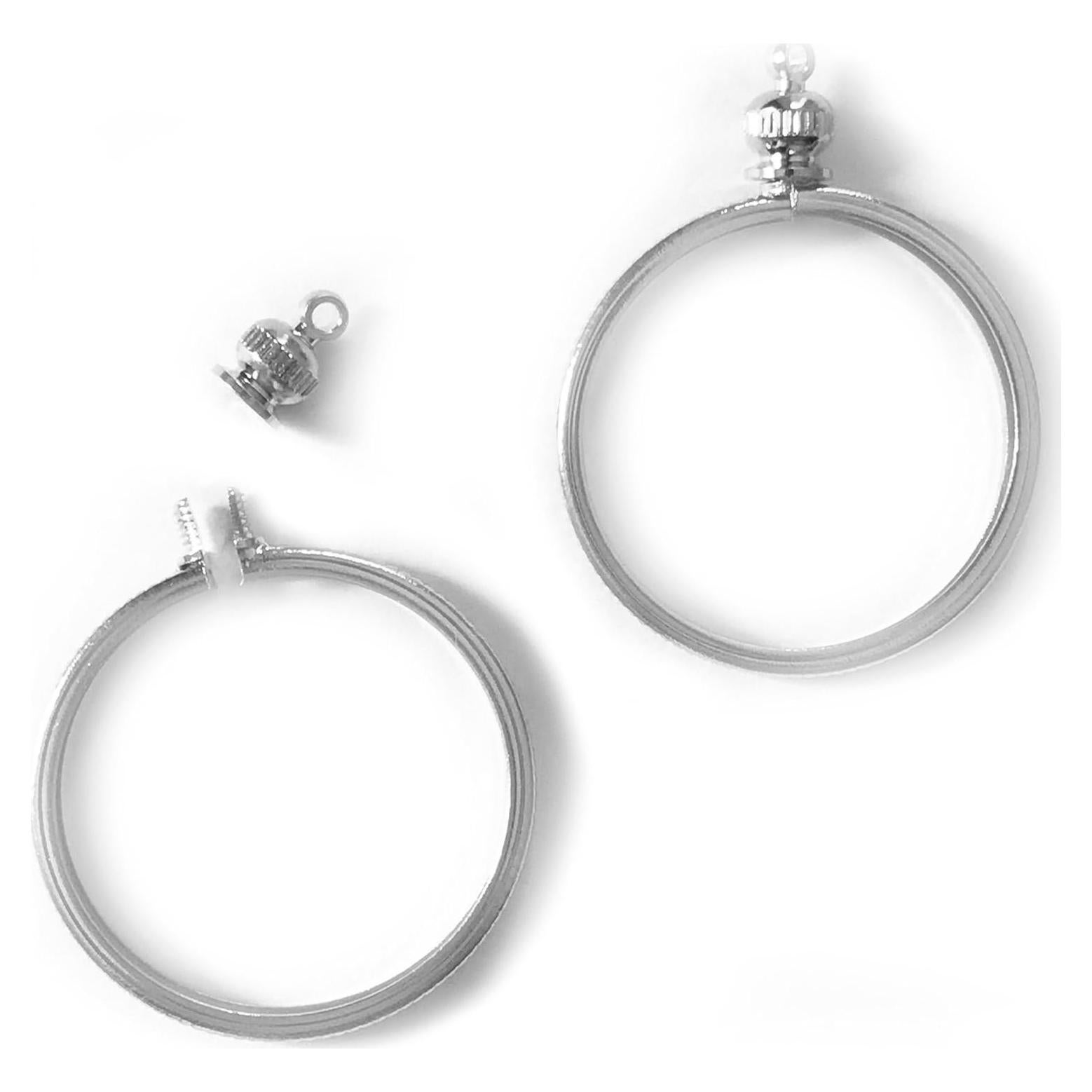 Soporte de Moneda BeadExplosion Plateado Paquete de 2