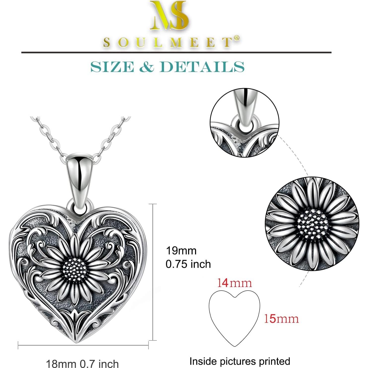 Collar Medallón Personalizado SOULMEET Plata Esterlina 925