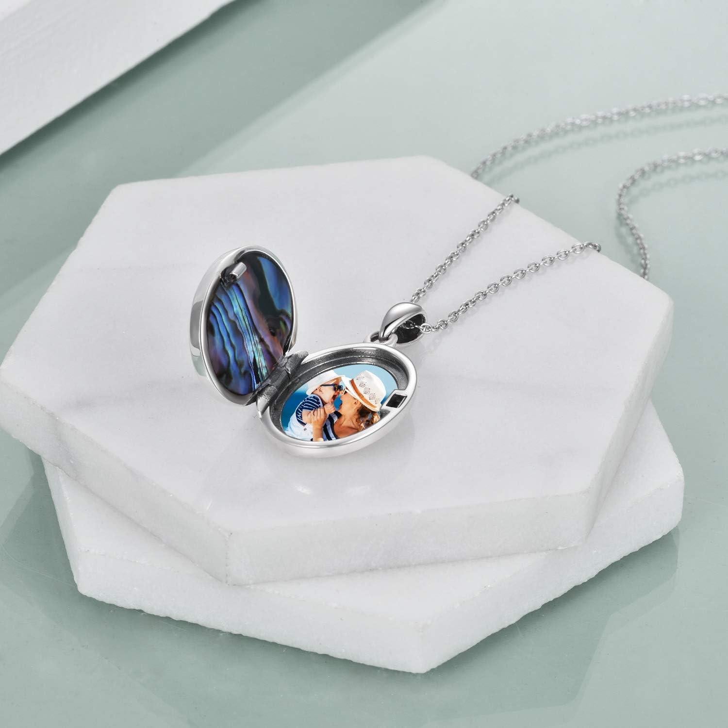 Collar de Plata de Ley Árbol de la Vida ONEFINITY con Fotos