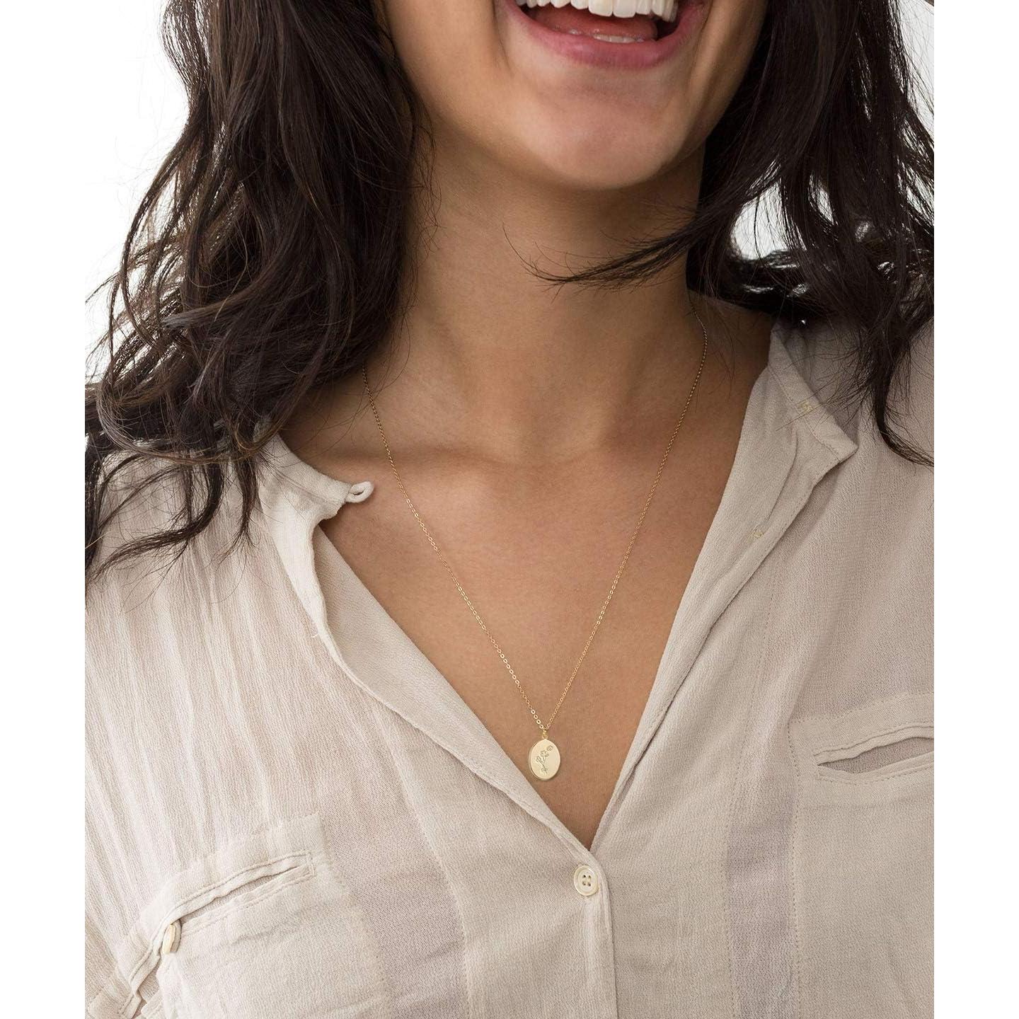 Collar de Flor de Nacimiento S.J JOYERÍA Oro 14K Ajustable