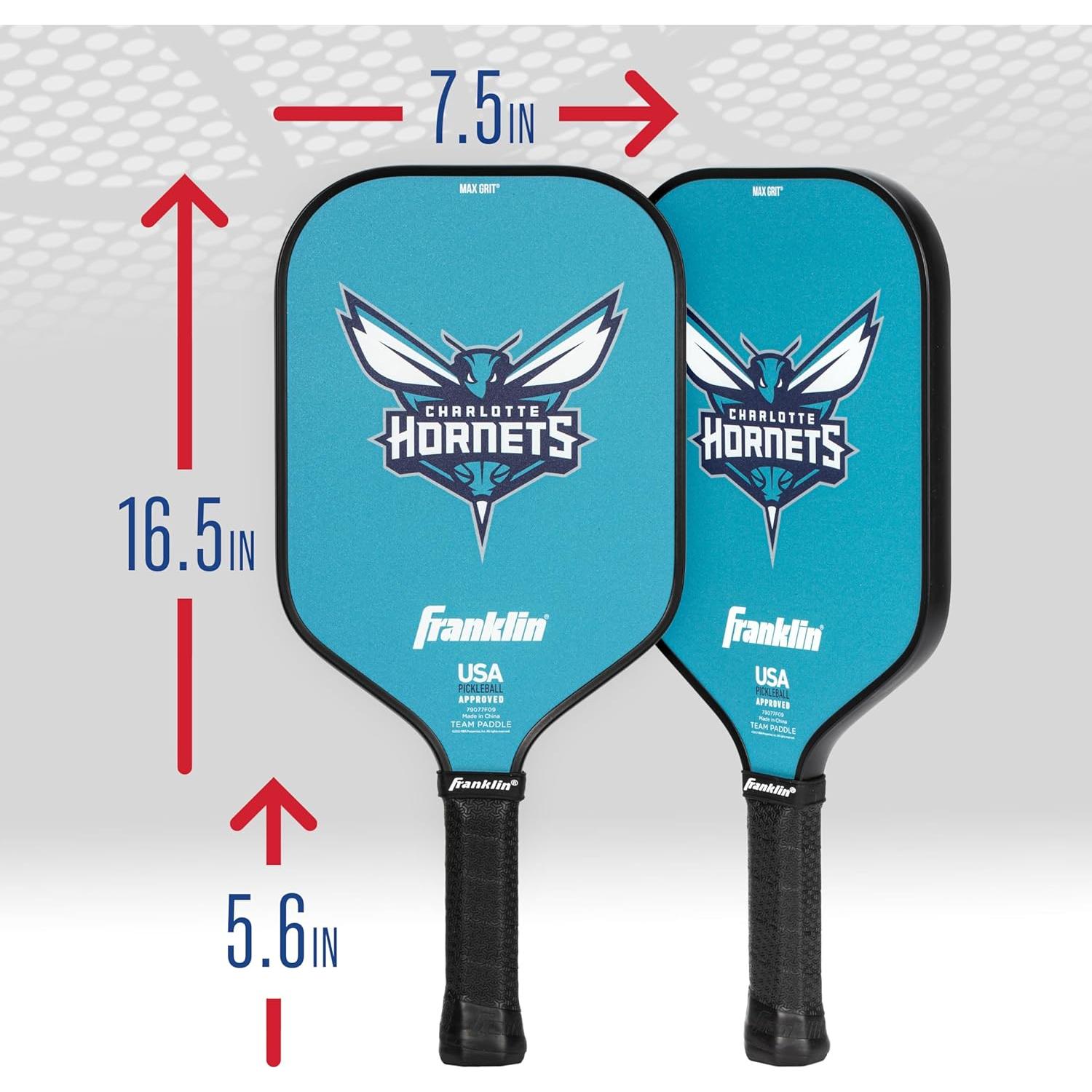 Pala de Pickleball Franklin Sports NBA Charlotte Hornets 13mm