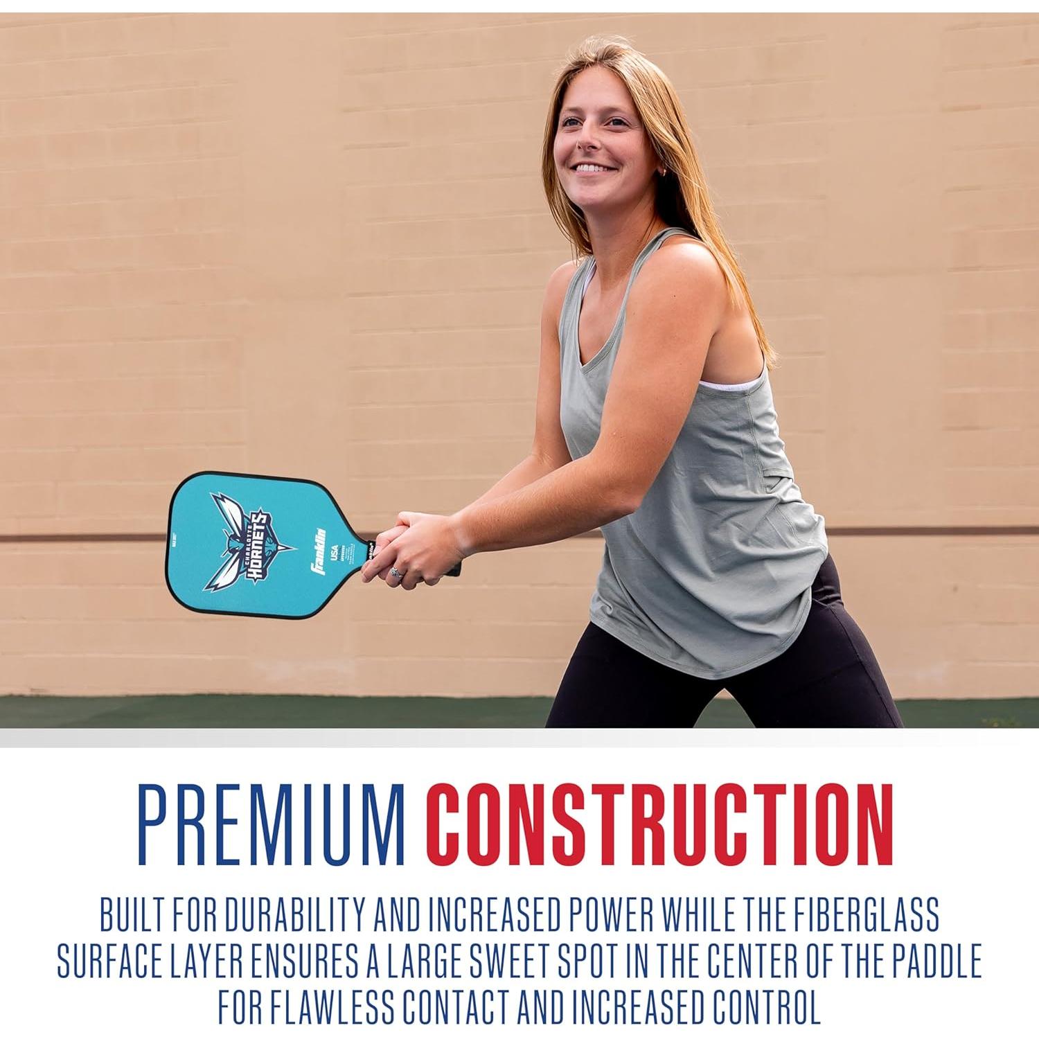 Pala de Pickleball Franklin Sports NBA Charlotte Hornets 13mm