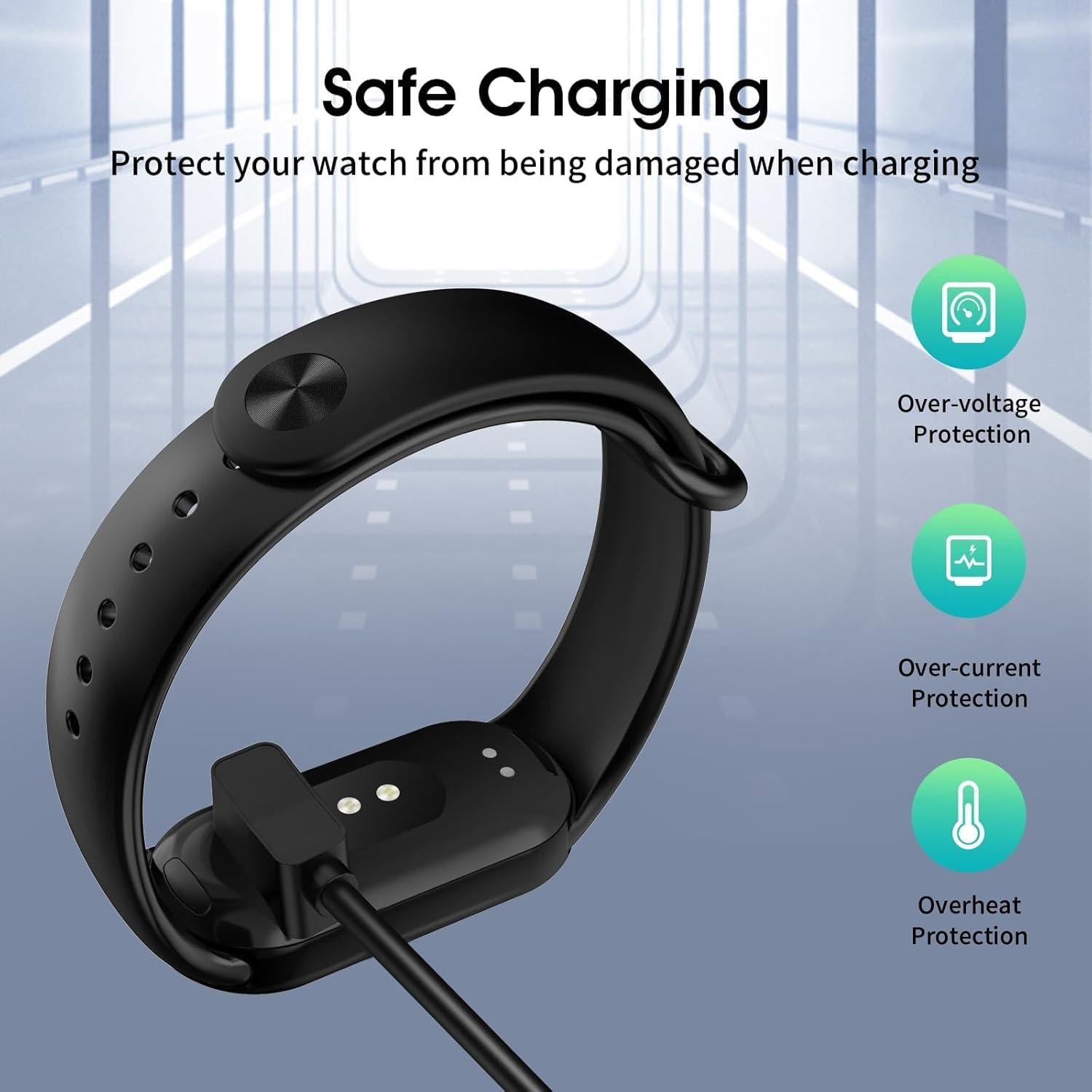Cargador TiMOVO para Xiaomi Smart Band 9/8/Pro, 100 cm