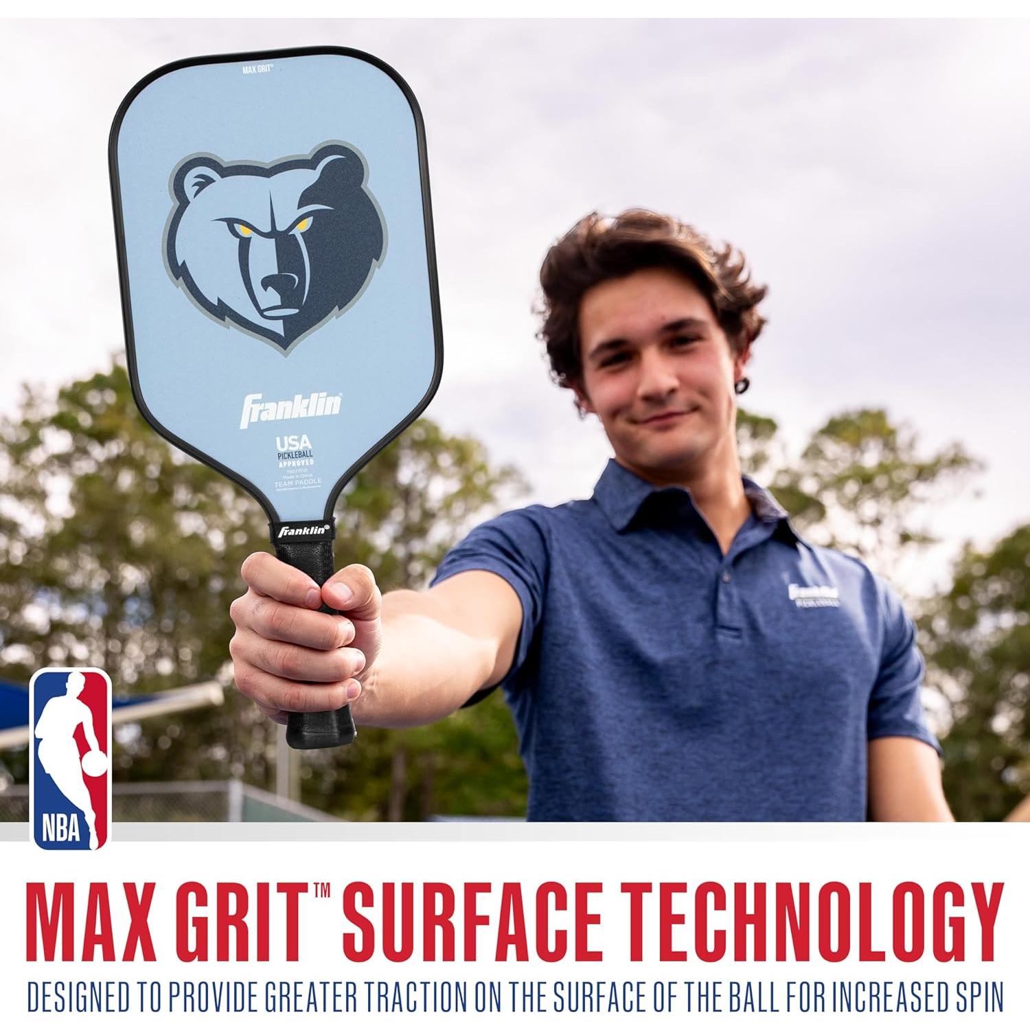 Pala de Pickleball Franklin Sports NBA Memphis Grizzlies 13mm