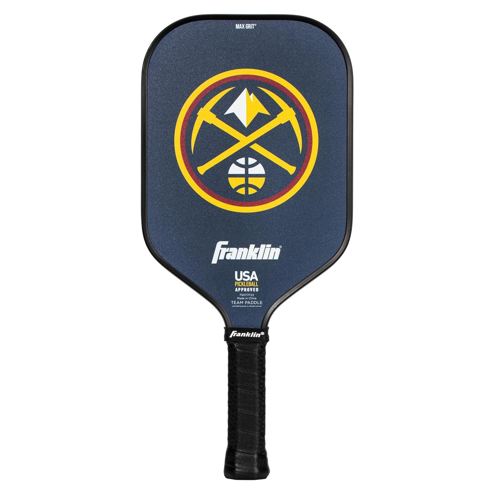 Pala de Pickleball Franklin Sports NBA Denver Nuggets 13mm