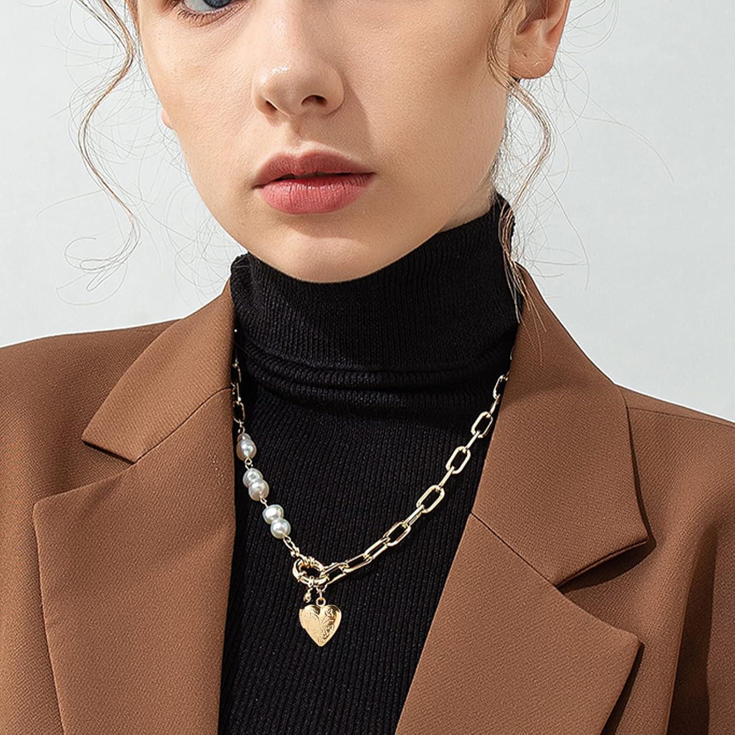 20 Colgantes de Corazón Dorado PH PandaHall para DIY Joyería