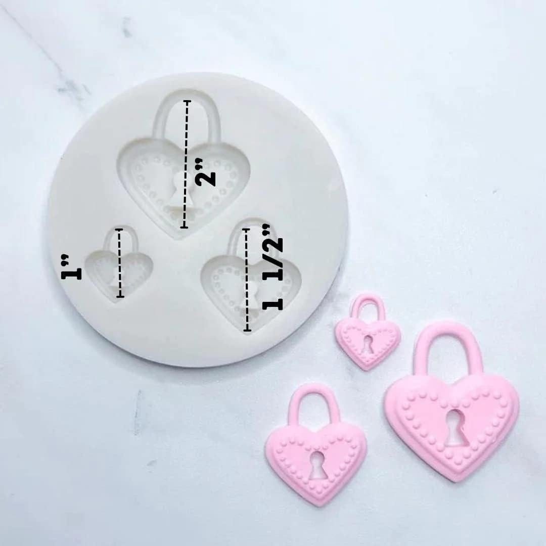 Molde de Silicona Corazón It Was All A Dream Shop 3 Piezas