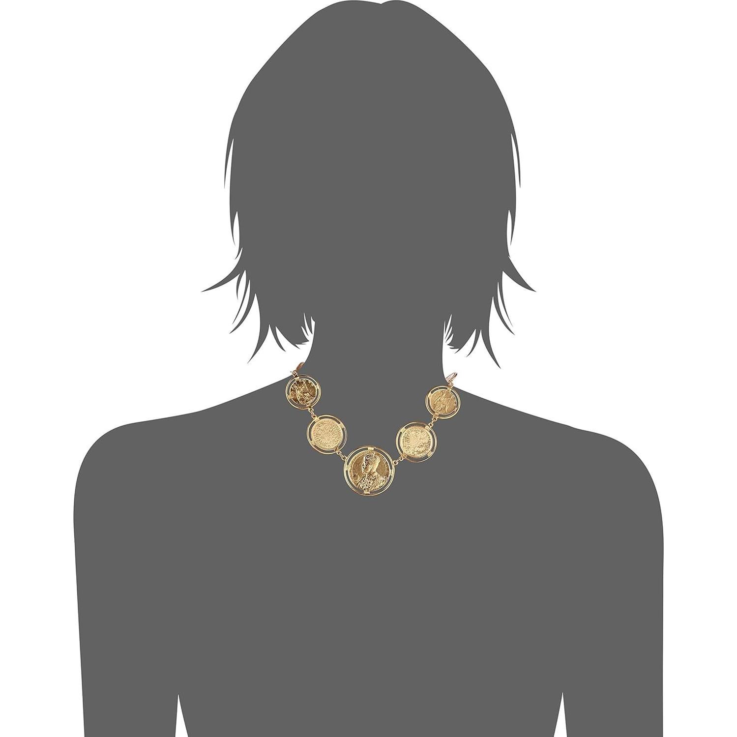 Collar de Oro 24K Ben-Amun Monedas Marroquíes Hecho a Mano